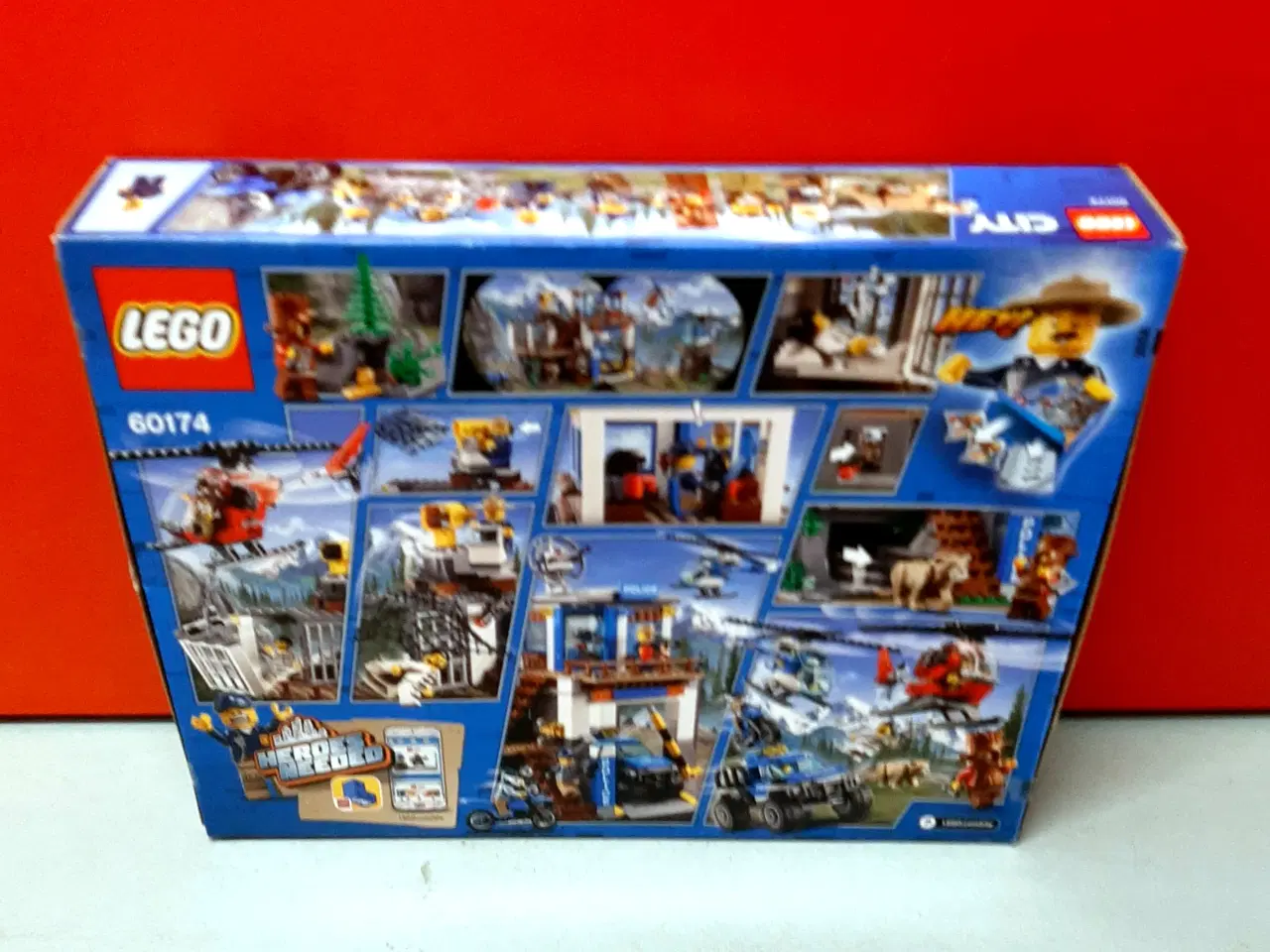 Billede 2 - LEGO 60174, Bjergpolitiets hovedkvarter.