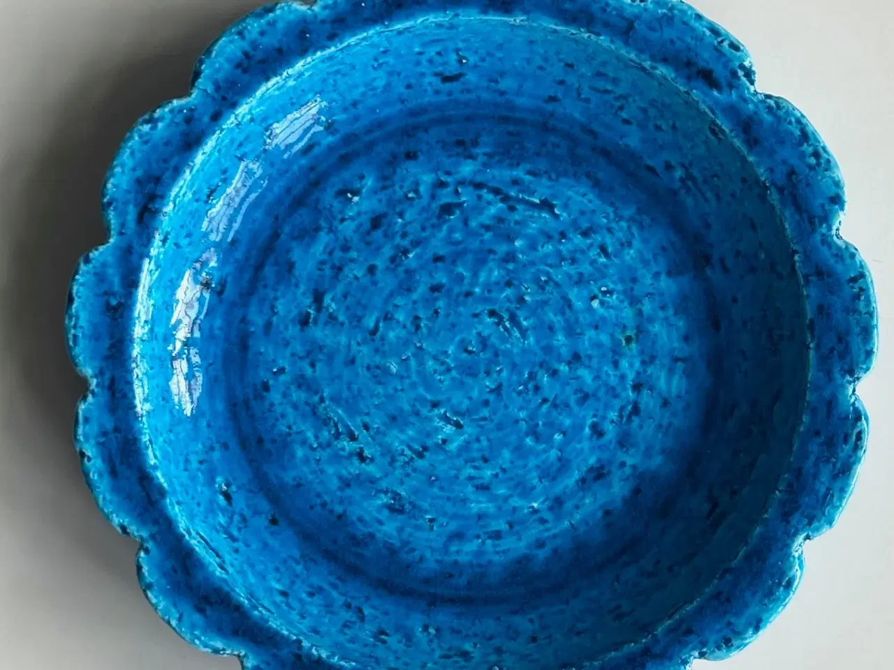 Billede 3 - Keramikfad, turkis glasur, NB