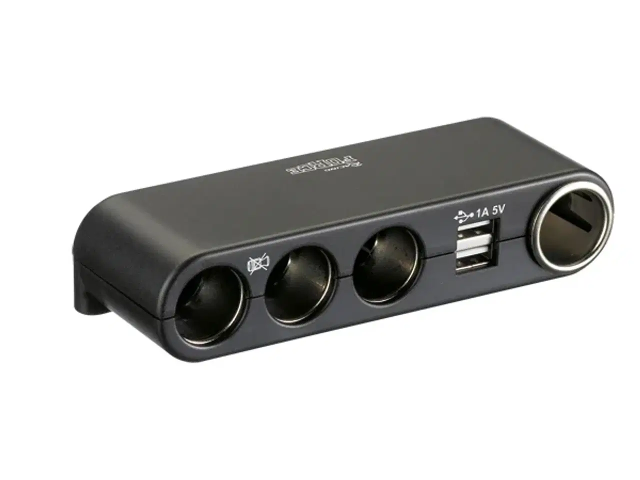 Billede 1 - Strømudtag med 4 udtag og USB 12/24v