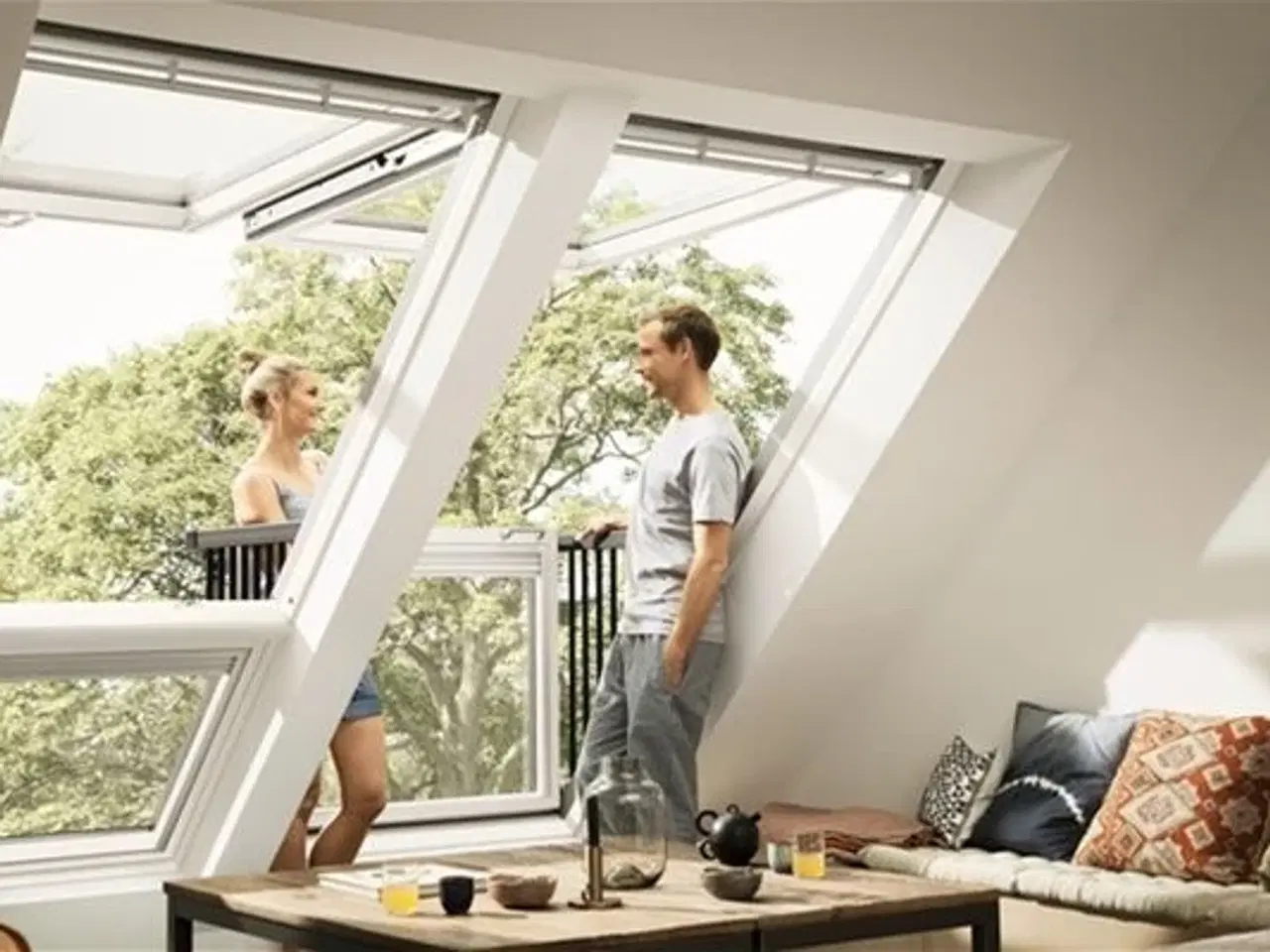Billede 1 - Velux Cabrio tag altan PK19