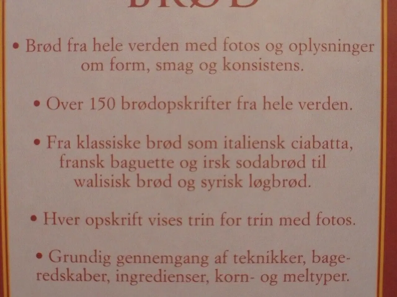 Billede 3 - kokkens bog om brød af christine ingram og jennie 
