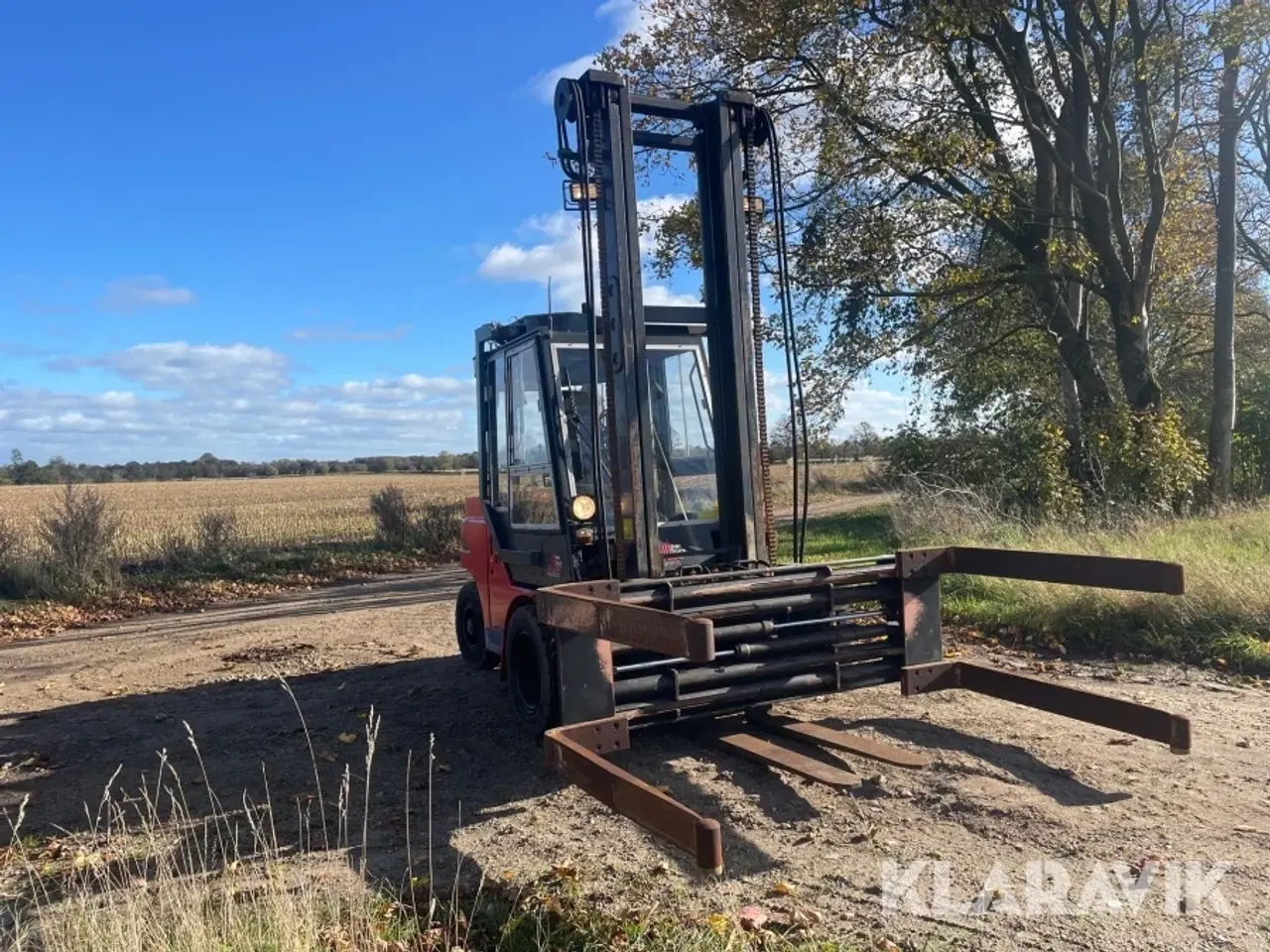 Billede 3 - Truck Dantruck 8440DG med gaffelklemme