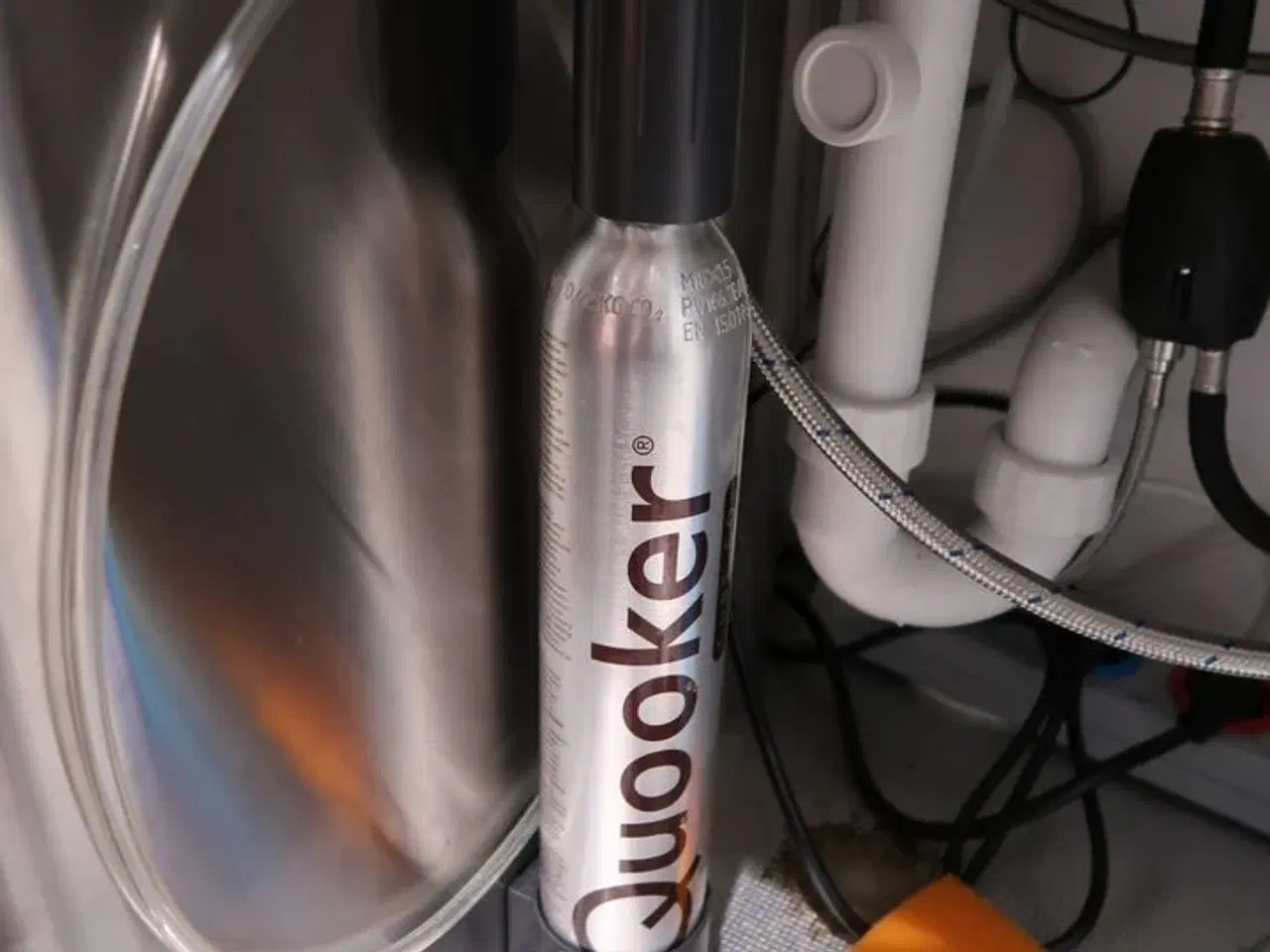 Billede 9 - Armatur QUOOKER med tank QUOOKER CUBE CB, kulsyrepatron m.m.