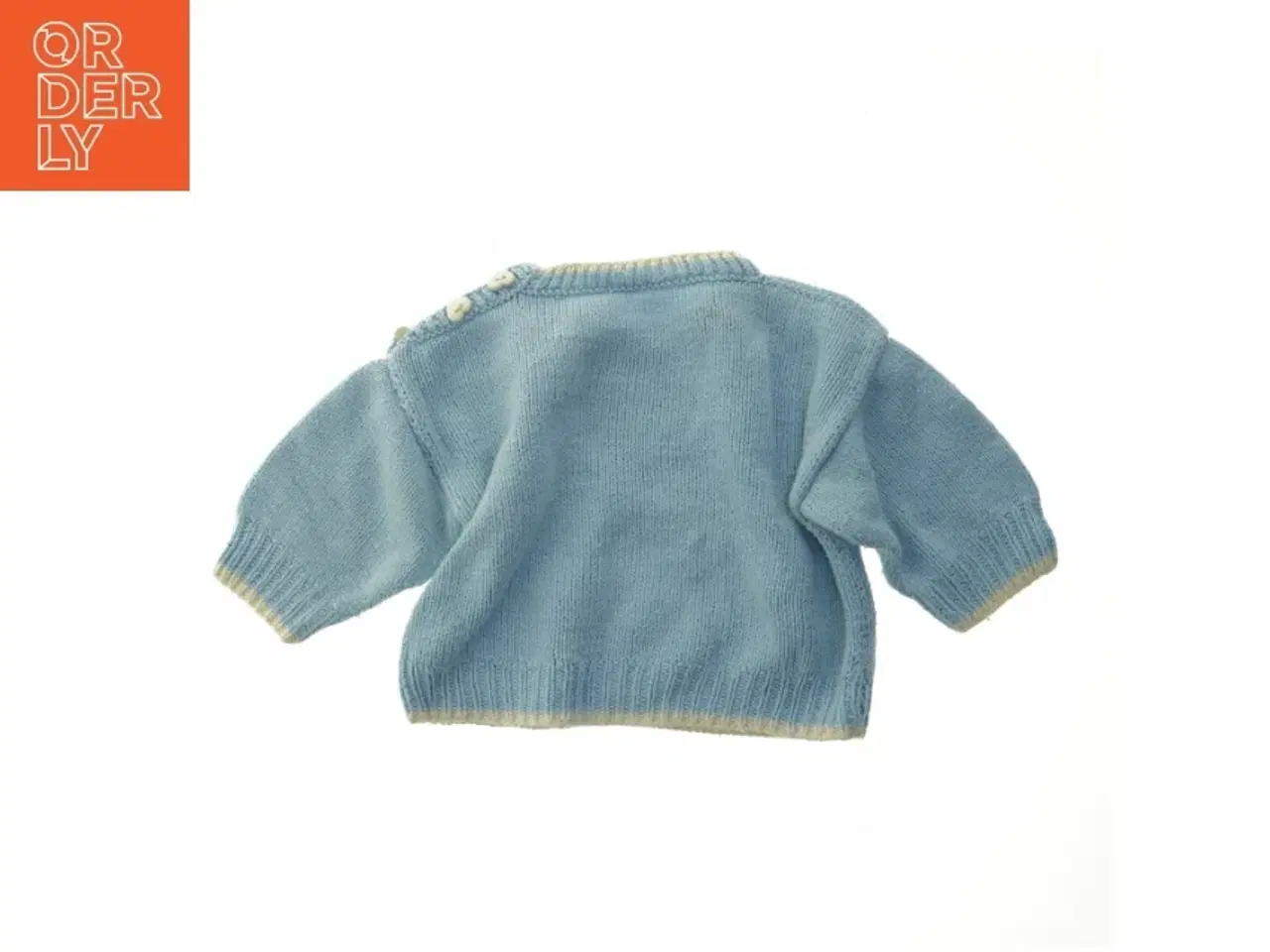 Billede 2 - Babytrøje med bamsemotiv (str. Bryst. 31 cm. længde. 27 cm)