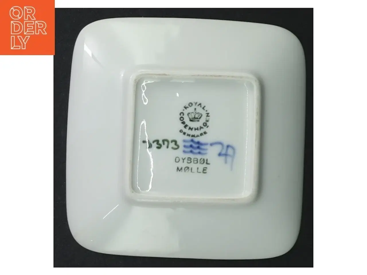 Billede 2 - Royal Copenhagen Dybbøl Mølle askebæger fra Royal Copenhagen (str. 10,5 x 10,5 cm)
