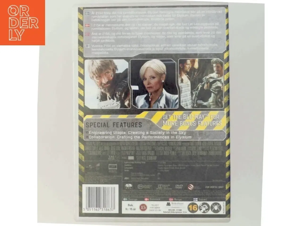 Billede 3 - Elysium DVD