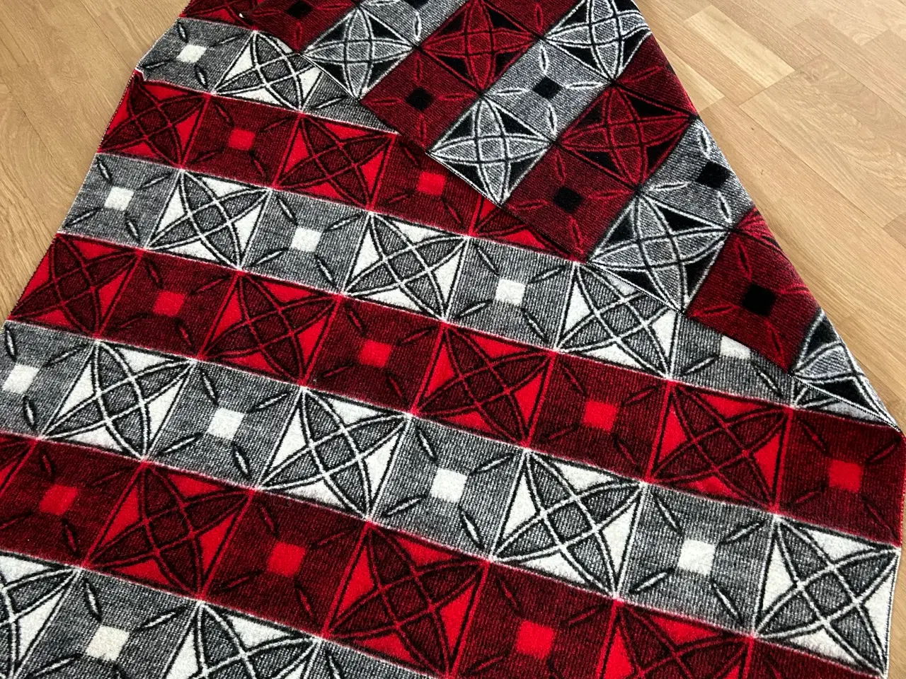 Billede 3 - Vintage plaid med 2 sider