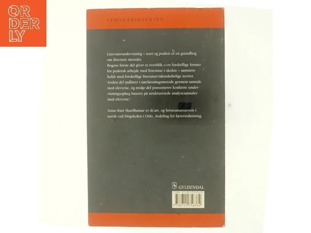 Billede 3 - Litteraturundervisning : teori og praksis af Anne-Kari Skarðhamar (Bog)
