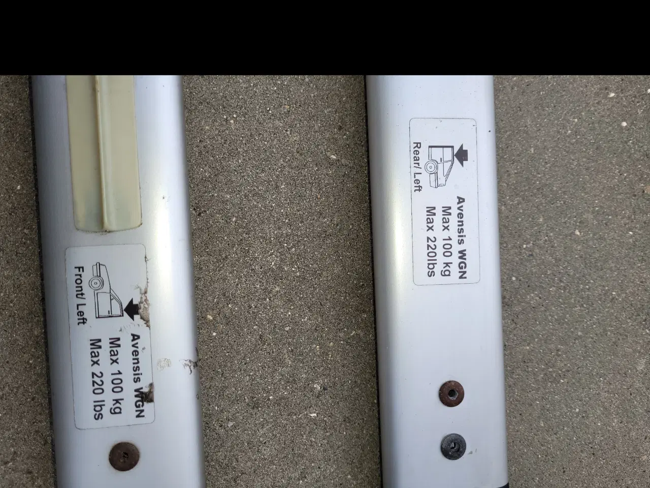 Billede 3 - Originale tagbøjler til Toyota Avensis