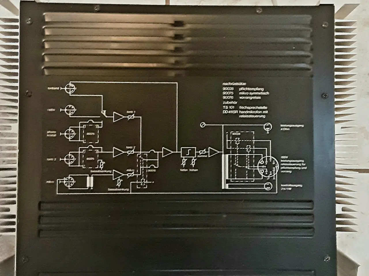 Billede 4 - Dynacord MV 52, mixer, forstærker, 50 watt 