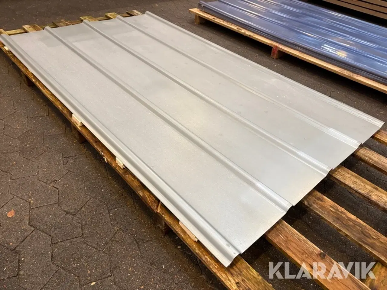 Billede 2 - Galvaniseret Tagplader - 3 plader