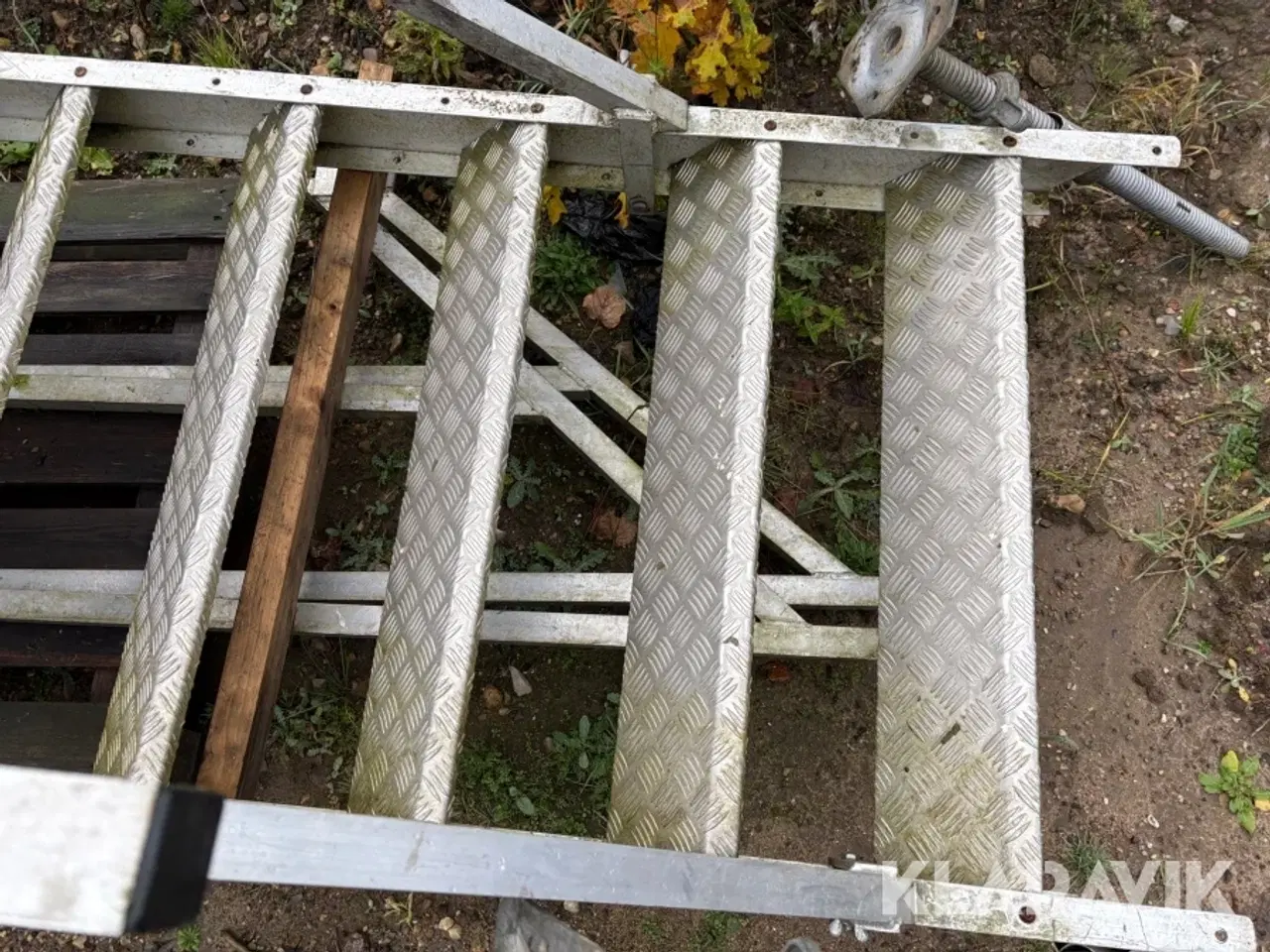 Billede 7 - Stillads trappe Special Fabrikken Vinderup Rustfri med gelænder