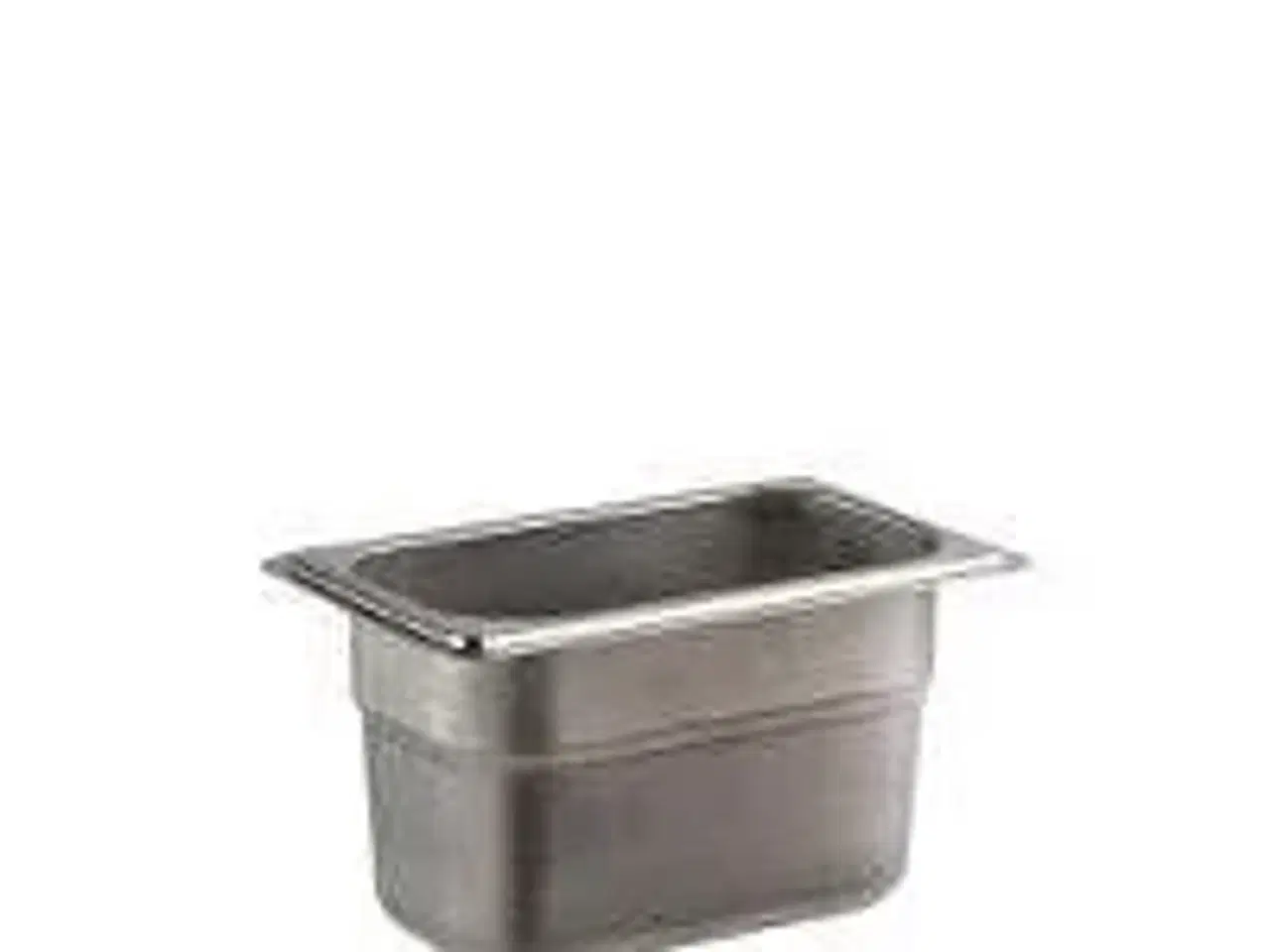 Billede 1 - 6 stk. Kantine EHG-stål 1/9 GN D100 mm 0,9 ltr