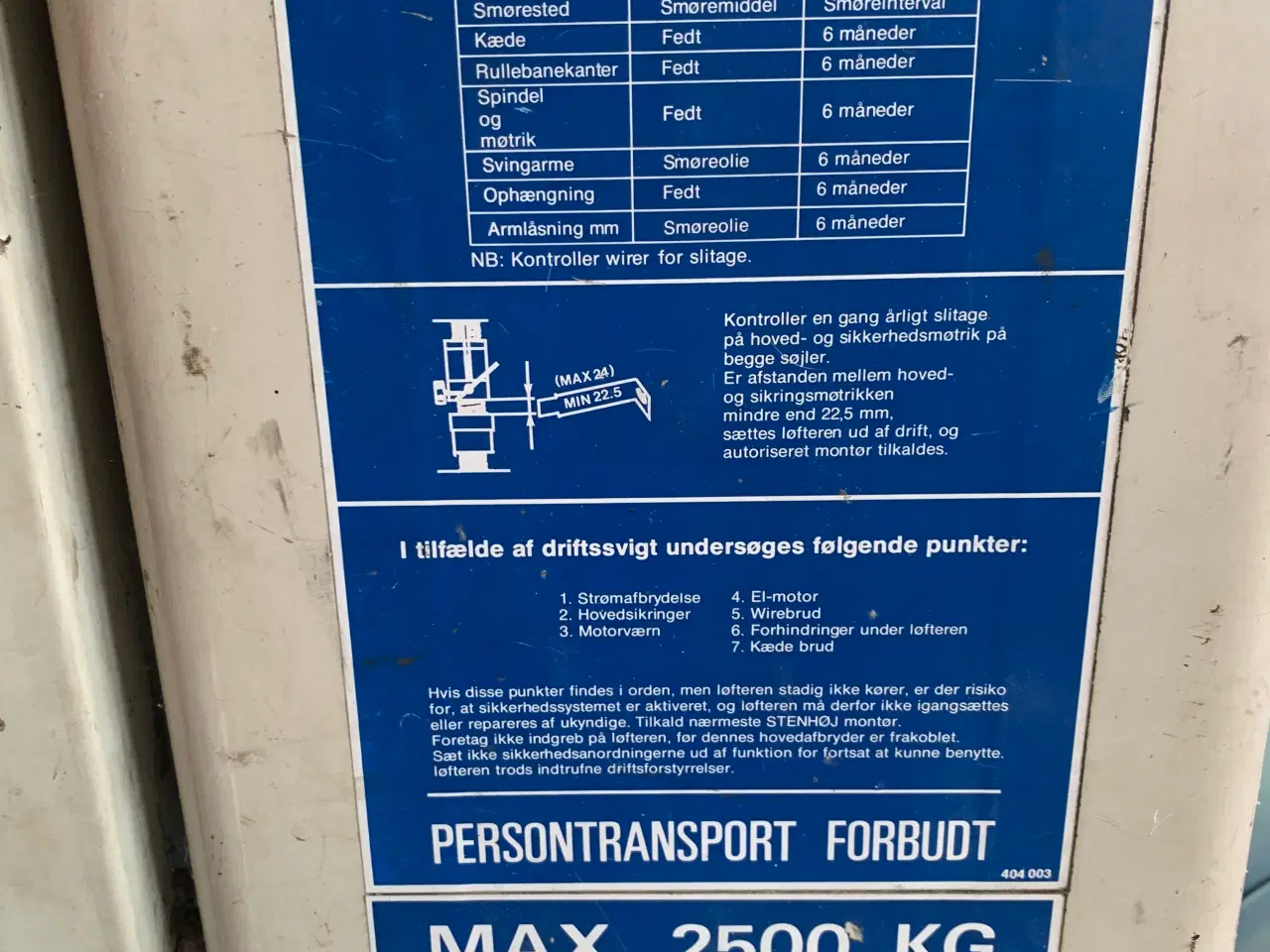 Billede 2 - Stenhøj Master Lift 2500kg