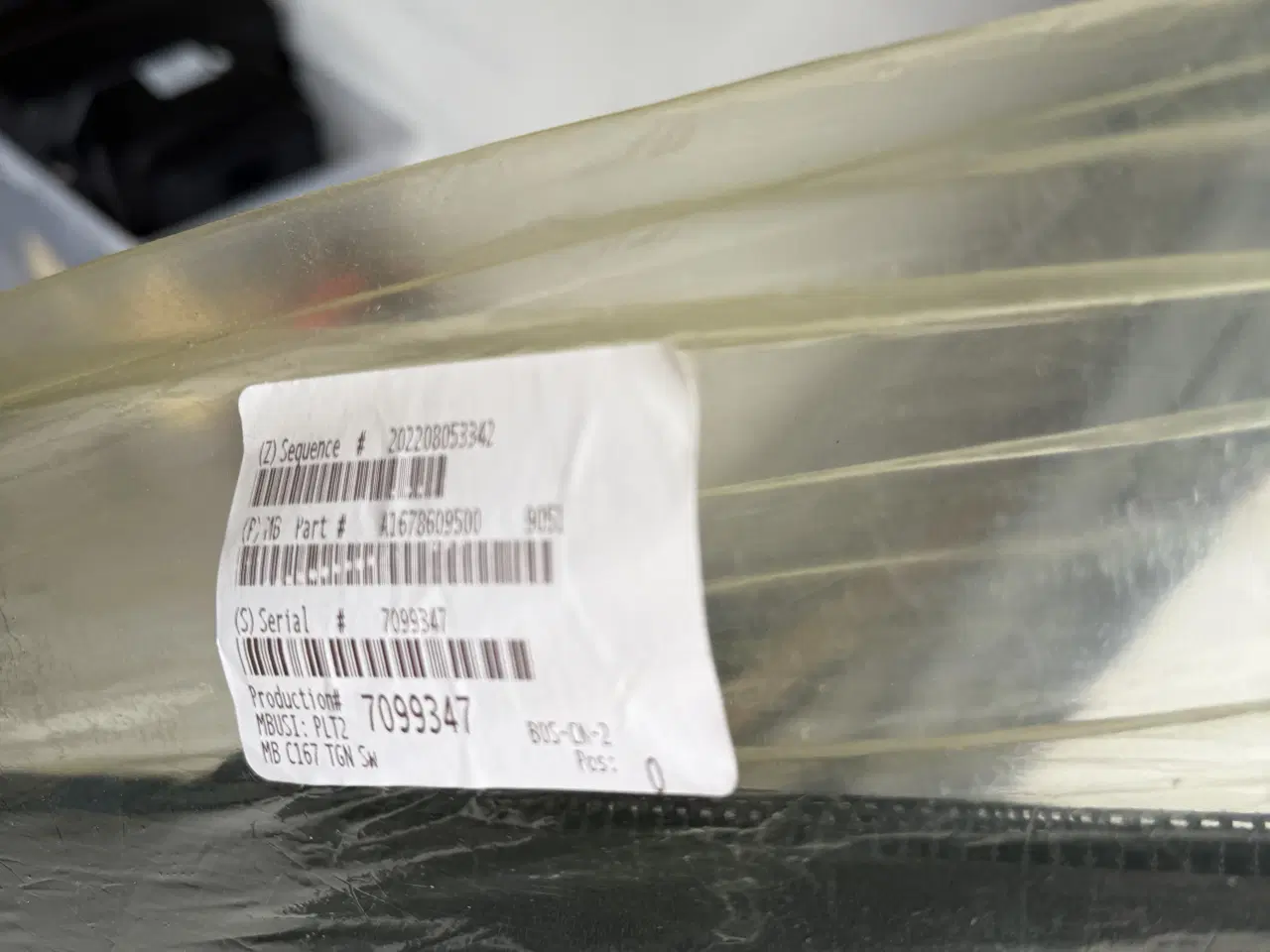 Billede 1 - MERCEDES-BENZ GLE Coupe C167 Rear dog grill