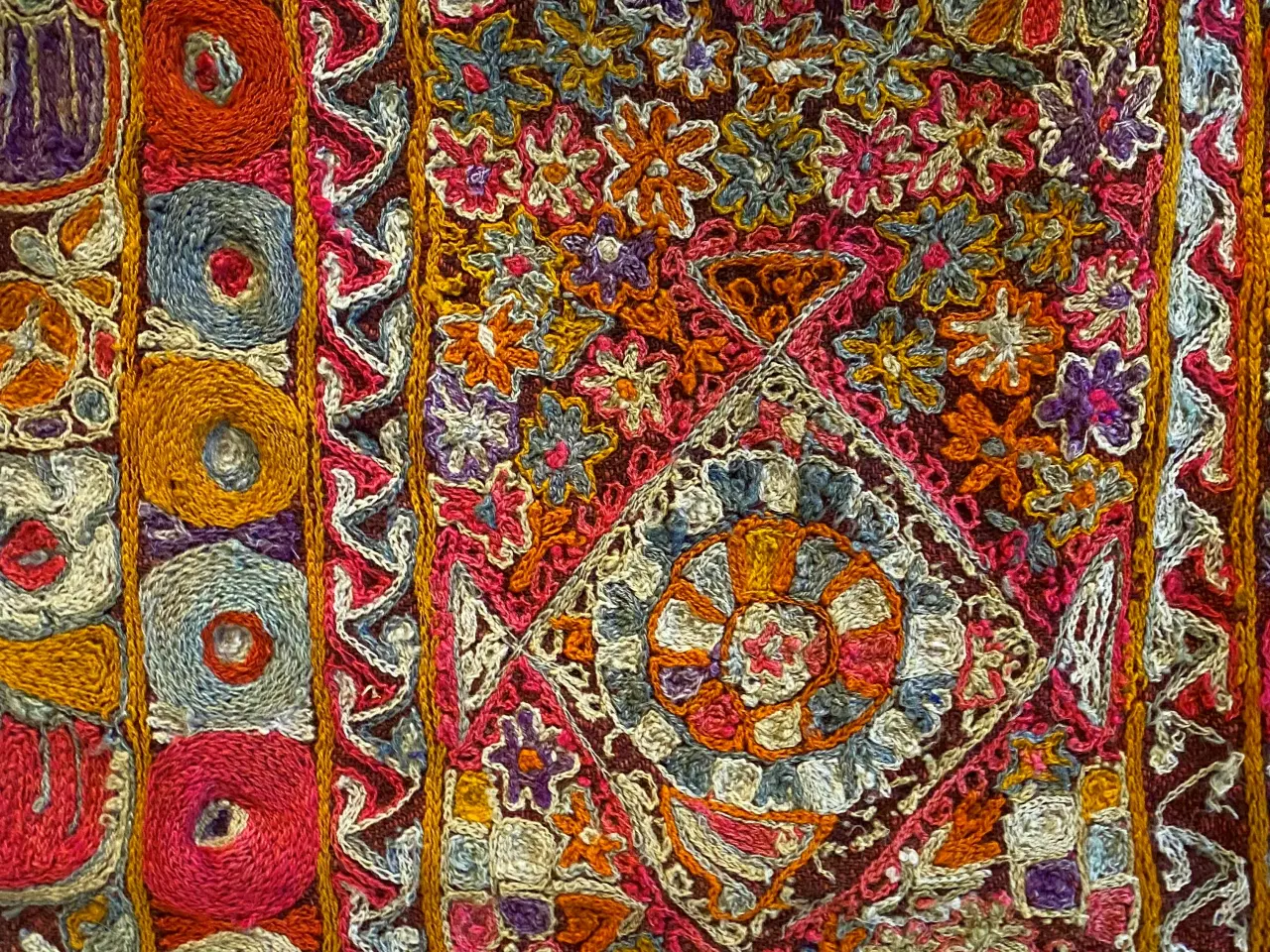 Billede 1 - Håndlavet vintage tæppe