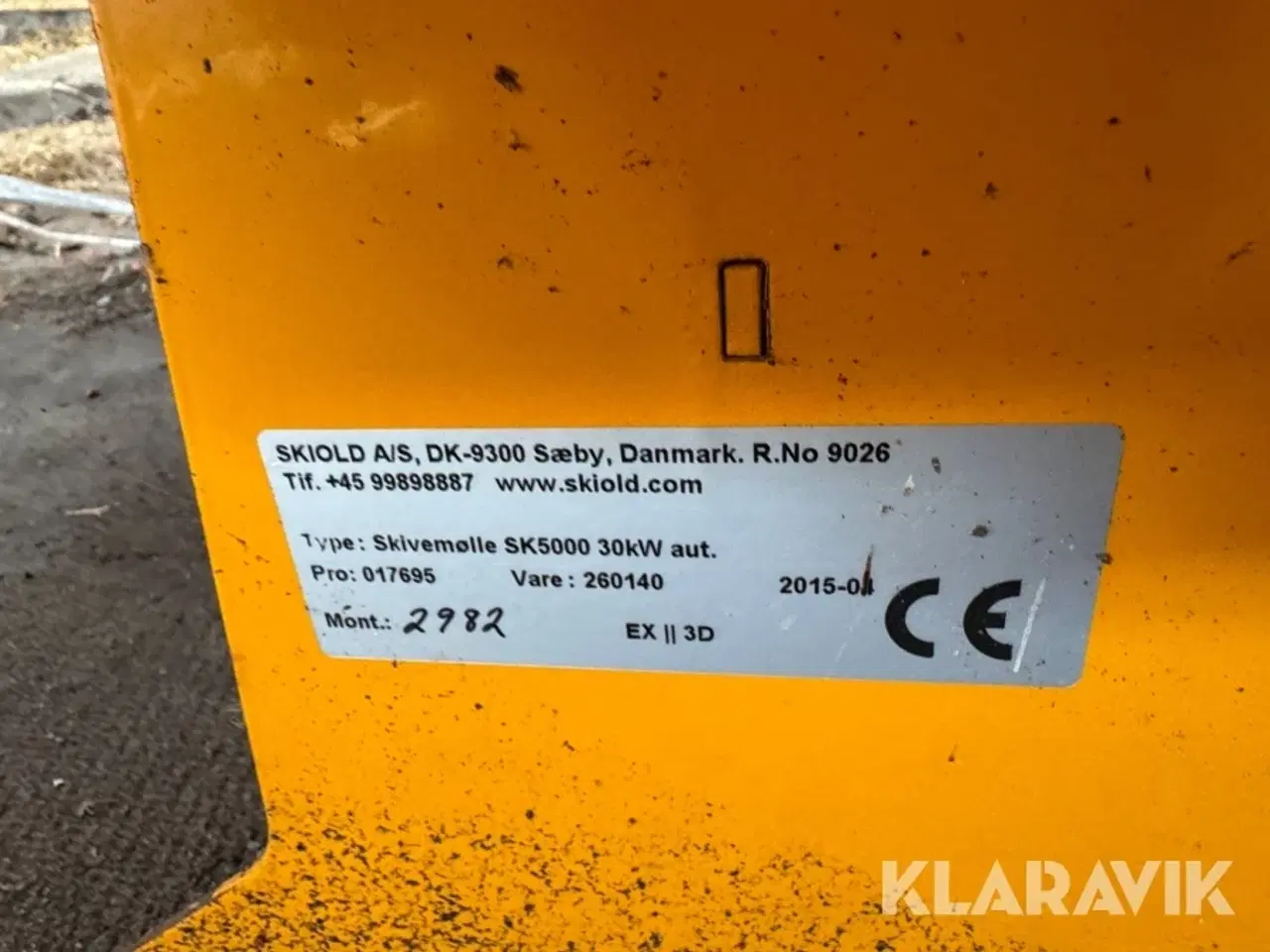 Billede 5 - Skivemølle Skjold SK5000