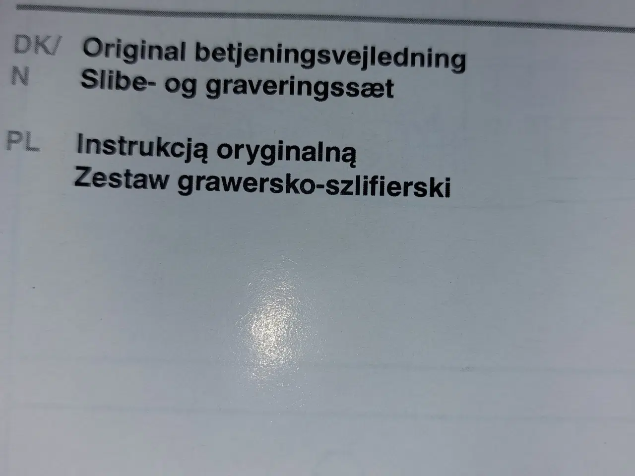 Billede 1 - Slibe og gravering sæt 