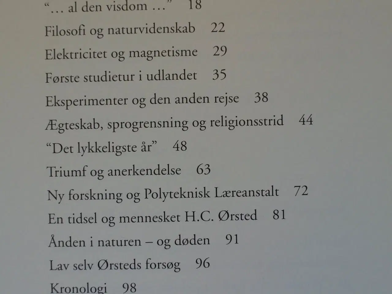 Billede 2 - h. c. ørsted og fornuften i naturen, af bjarne kou