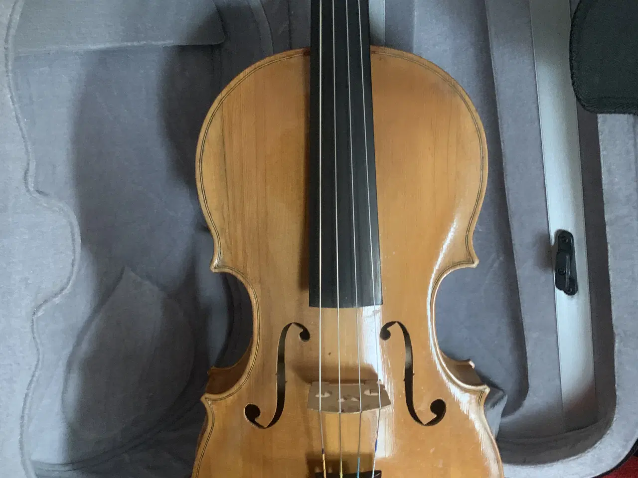 Billede 1 - Håndlavet gammel Bratsch.