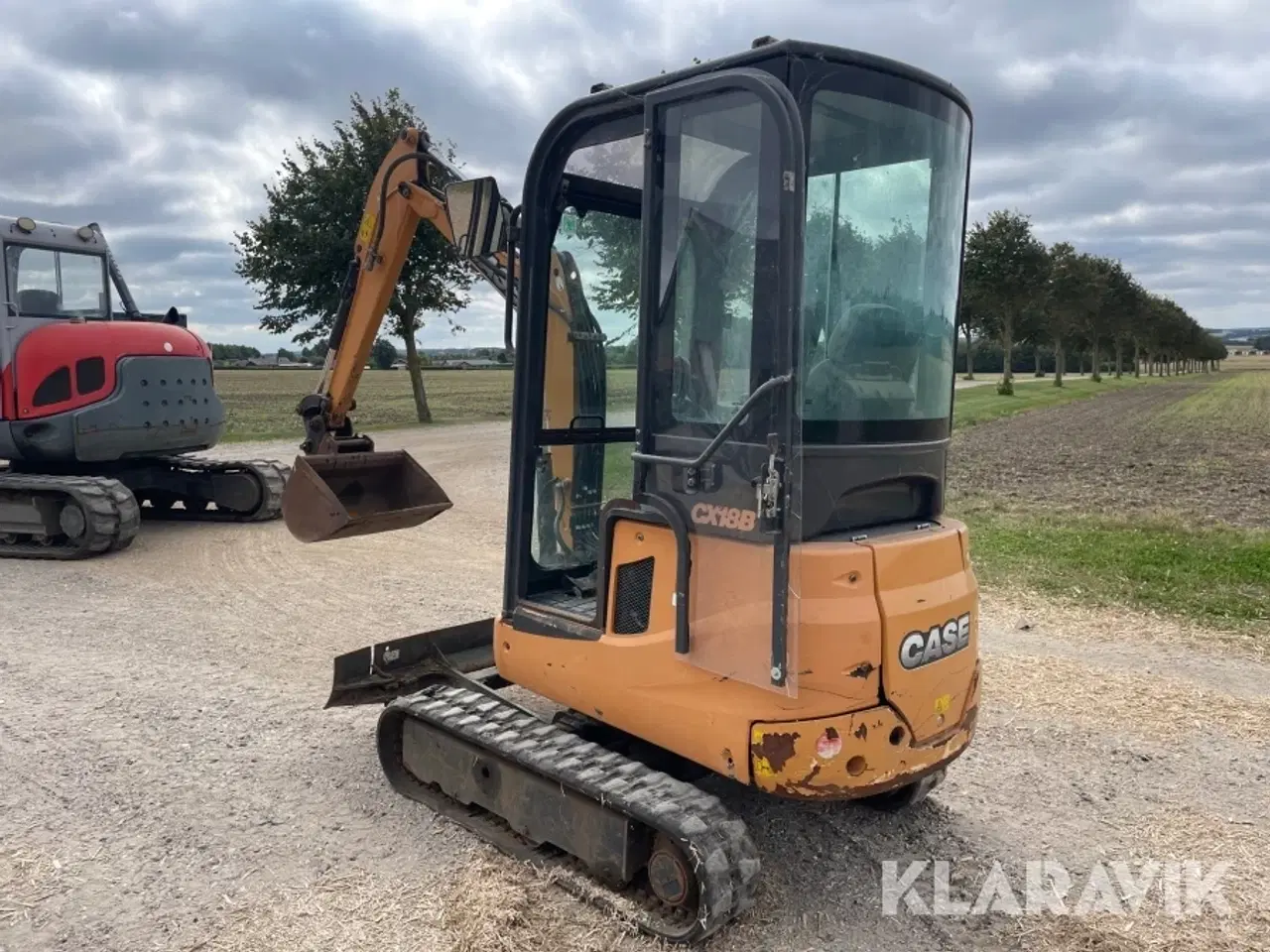 Billede 7 - Gravemaskine Case CX-18B med skovle