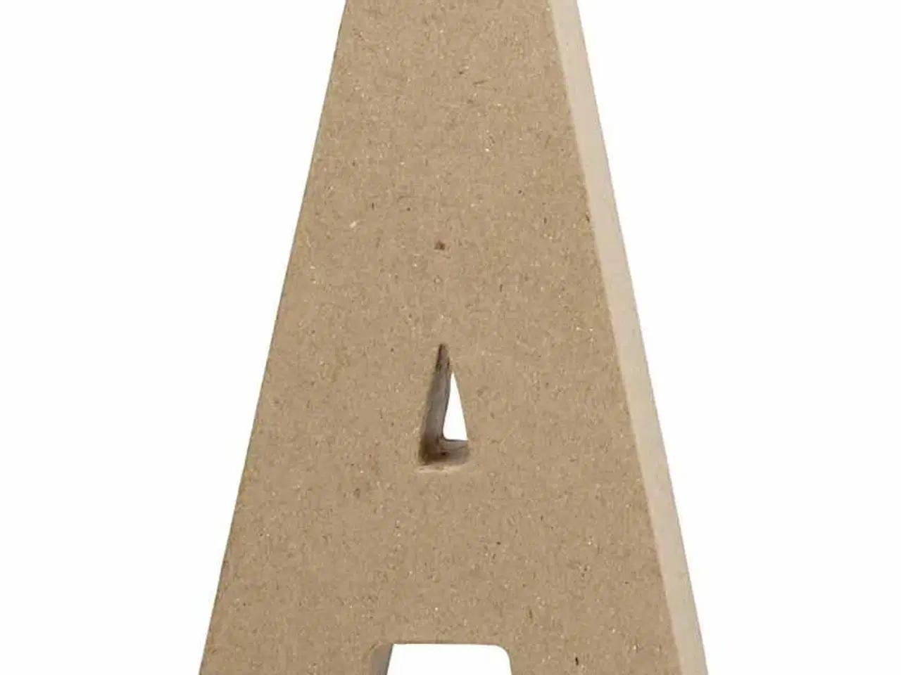 Billede 1 - Håndlavet Bogstav A i Papmaché - 20,5 cm