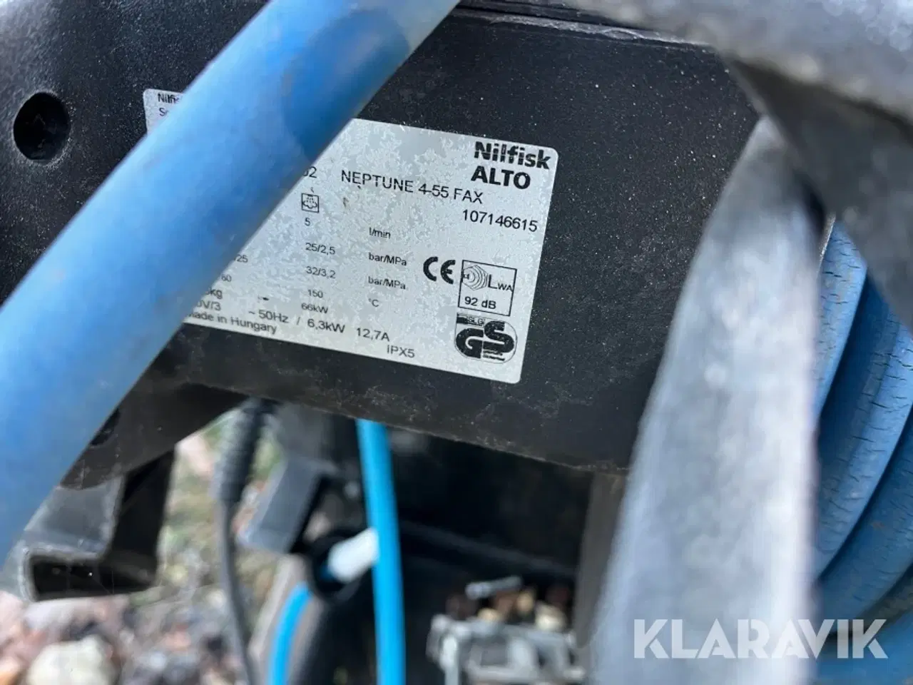 Billede 6 - Hedvandsrenser Nilfisk Alto Neptune 4