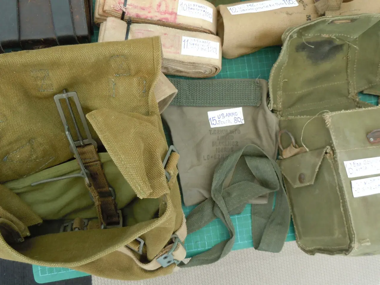 Billede 8 - Patrontasker. Andre militære tasker.