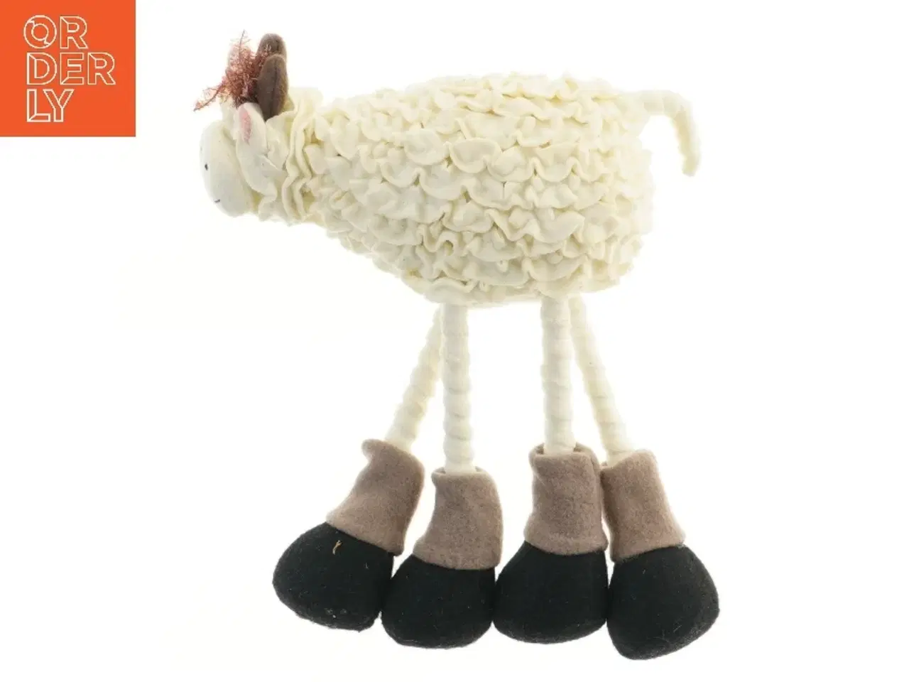 Billede 1 - Blød får figur (str. 24x31 cm)
