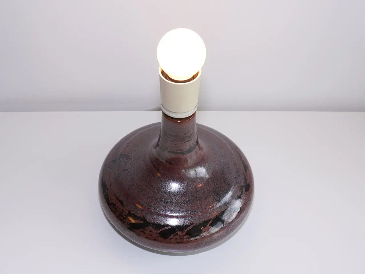 Billede 9 - Lampe / bordlampe i keramik fra Desiree Stentøj