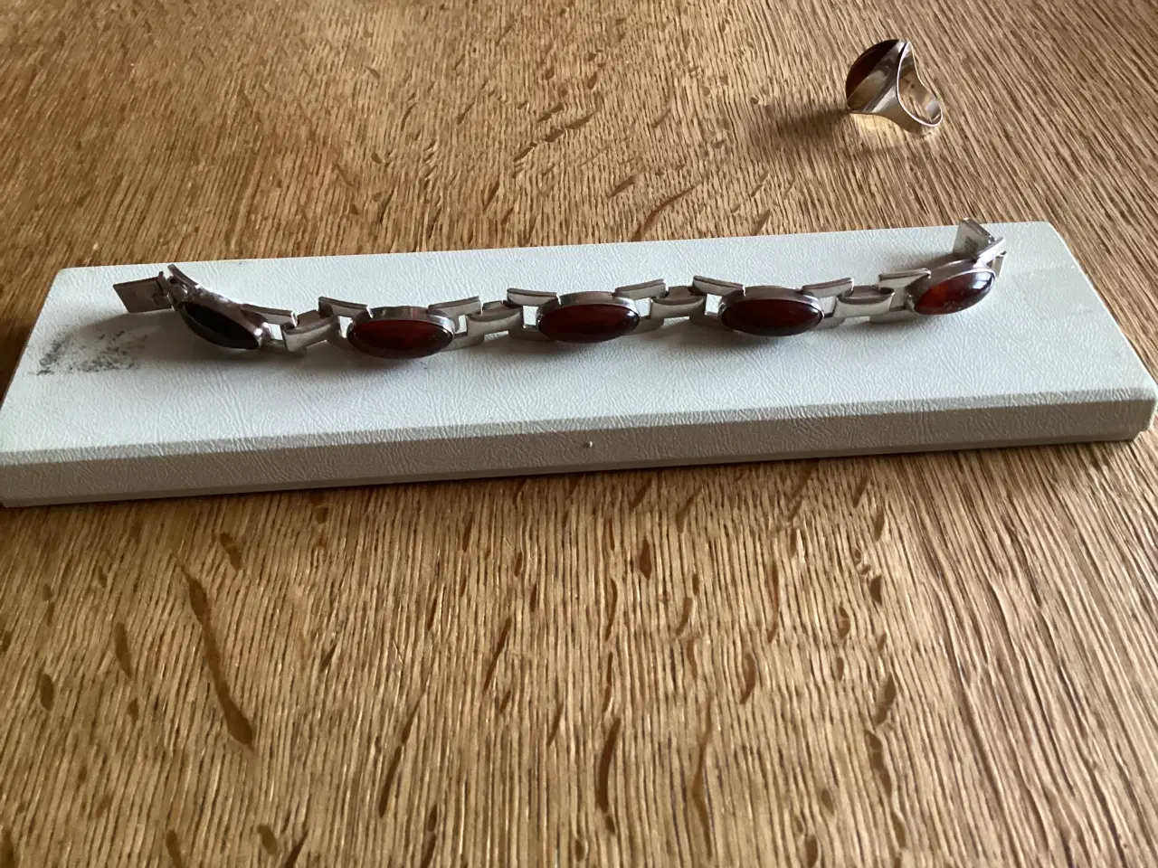 Billede 4 - N E From Sterling Sølvarmbånd og Sølvring