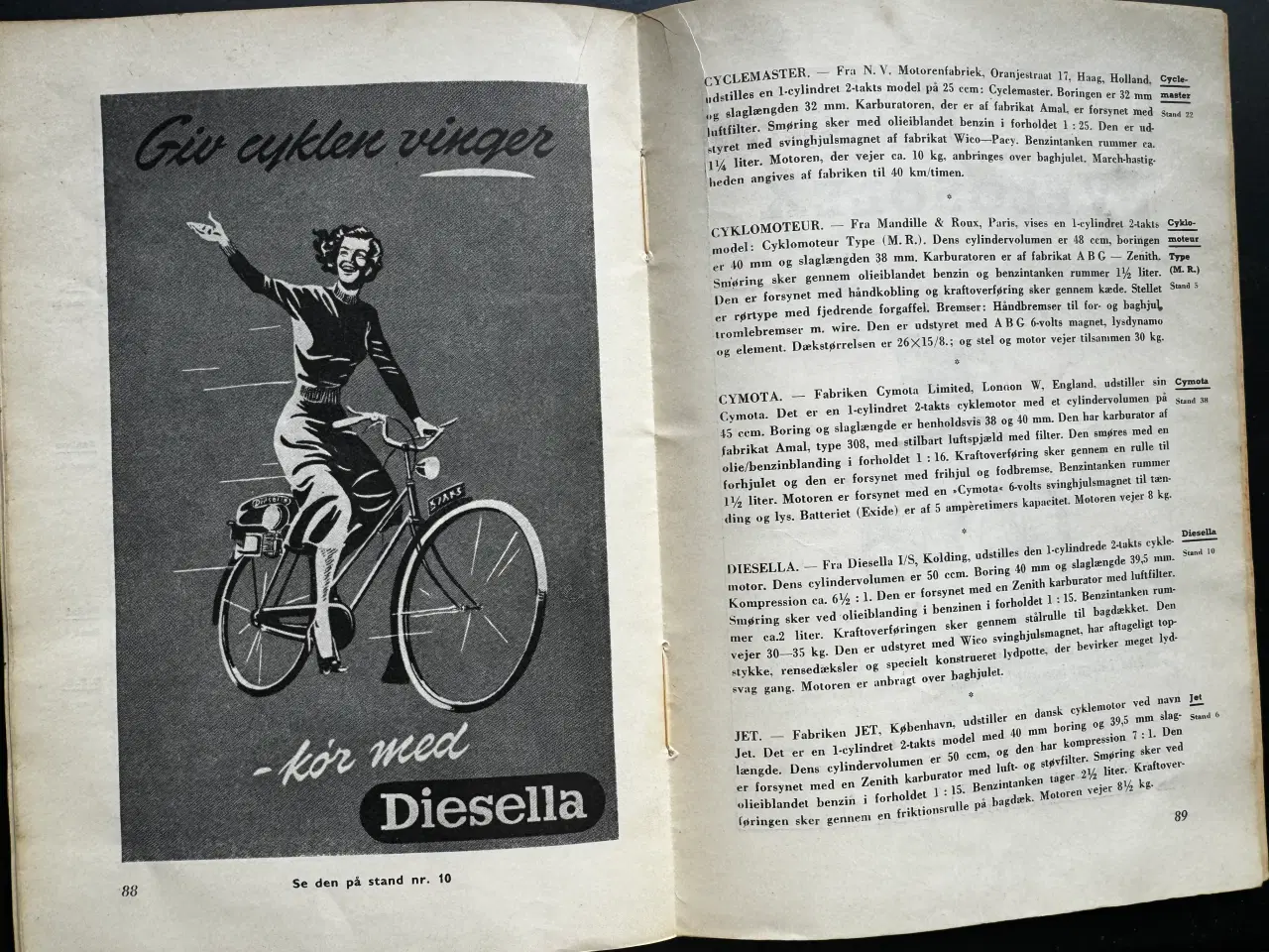 Billede 4 - 1951 - Int. MOTORCYCLE- og CYCLEMOTORUDSTILLING