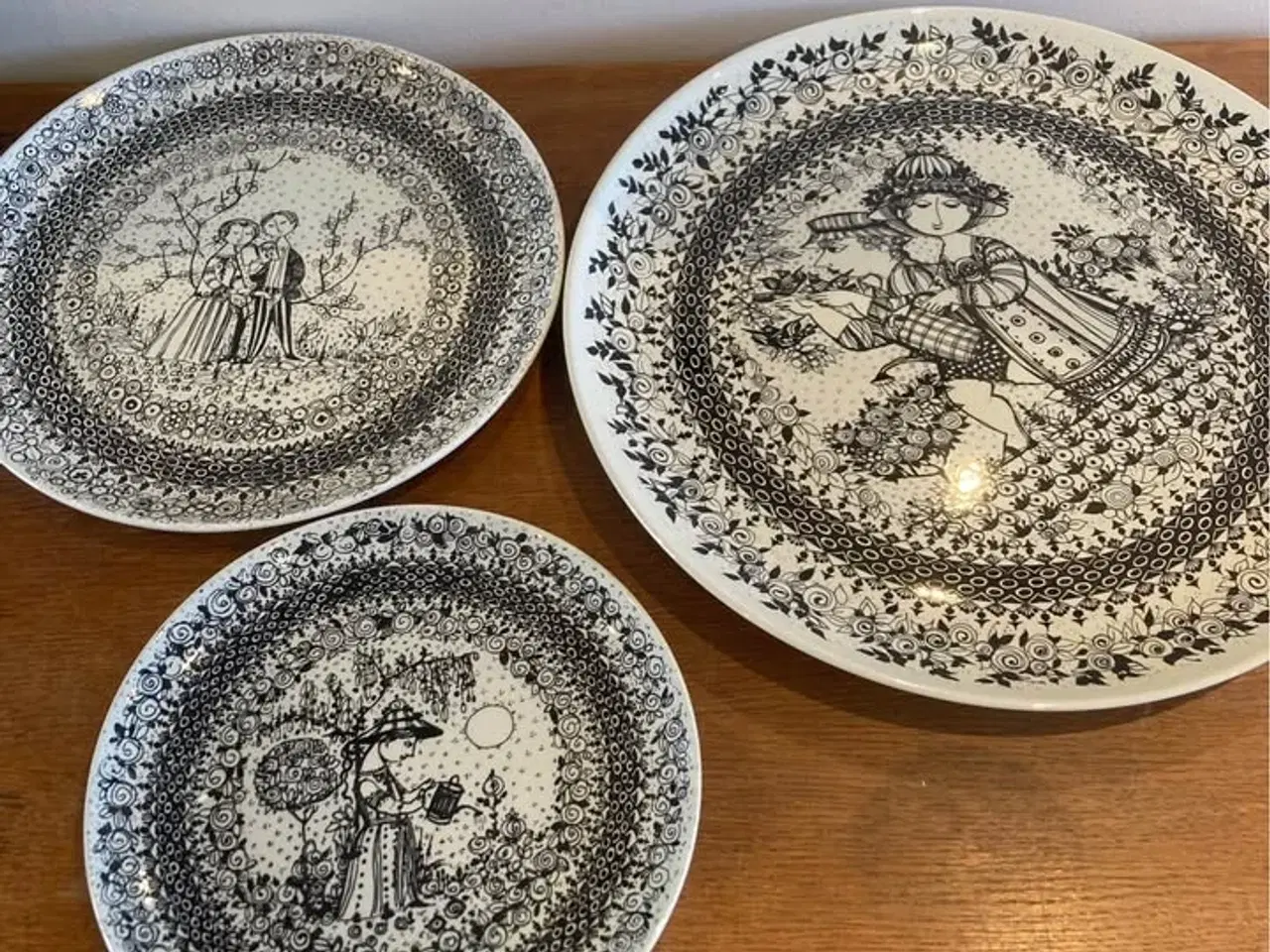 Billede 1 - Bjørn Wiinblad Aarstiderne platter