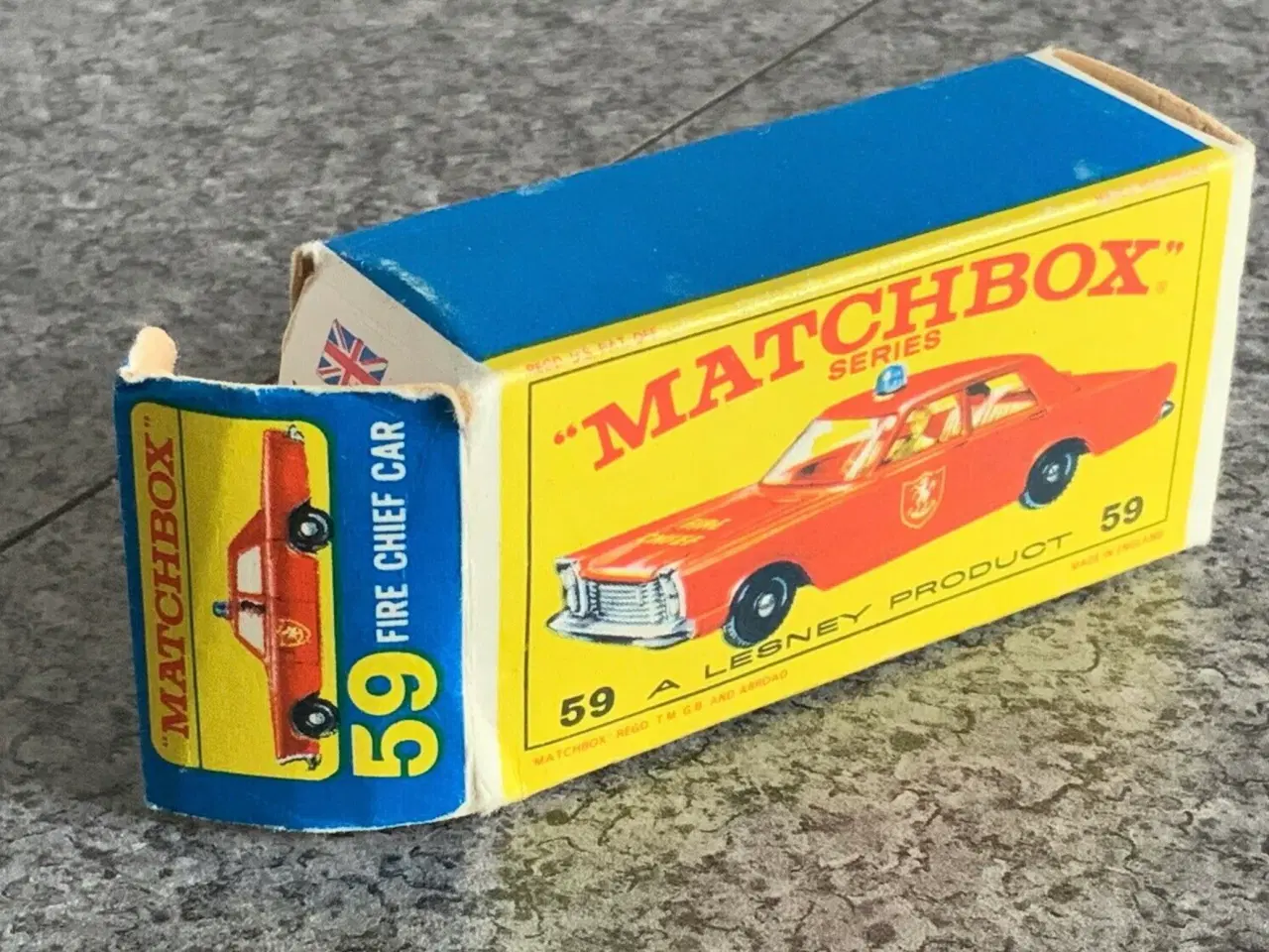 Billede 8 - Matchbox No. 59 Ford Galaxie Fire Chief 