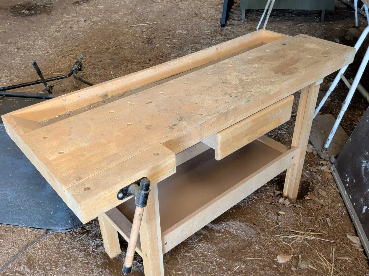 Billede 1 - Nyere høvlbænk 150cm bred