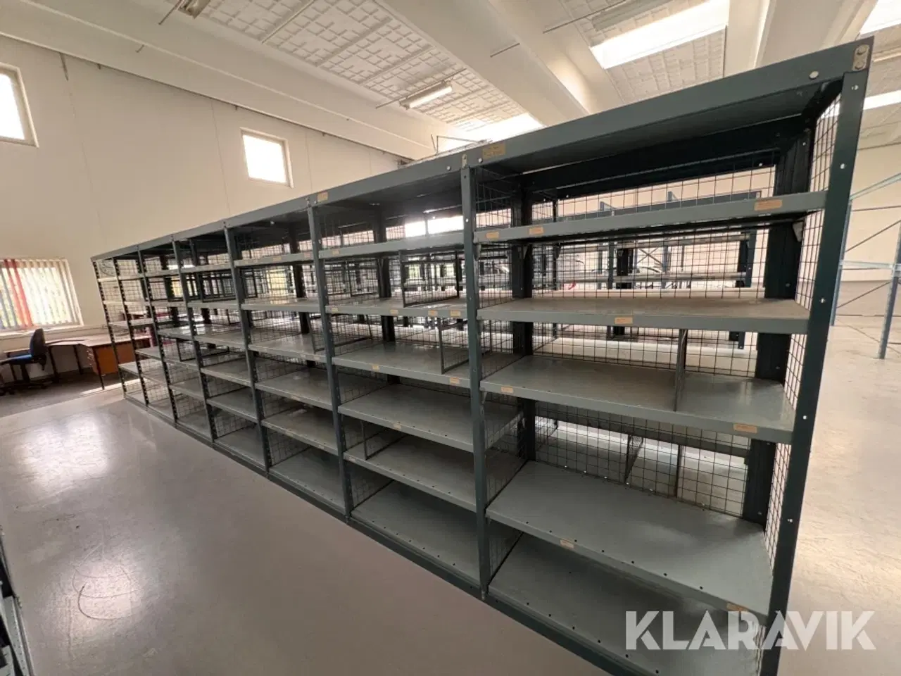 Billede 12 - Dobbelte stålreoler Smith - 22 fag