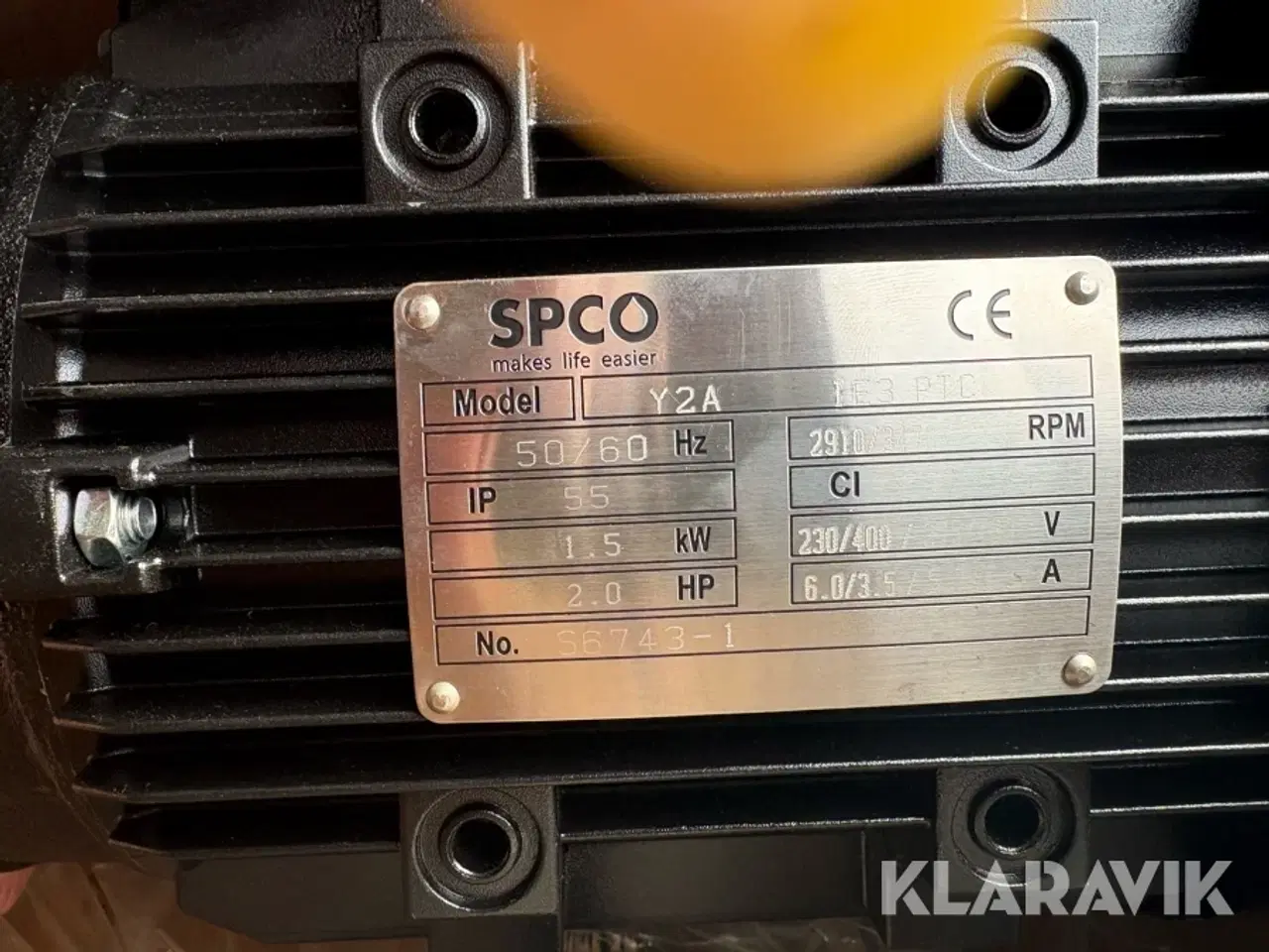 Billede 10 - Vertikal pumpe SPCO VMC 3-17 (IE3 PTC)