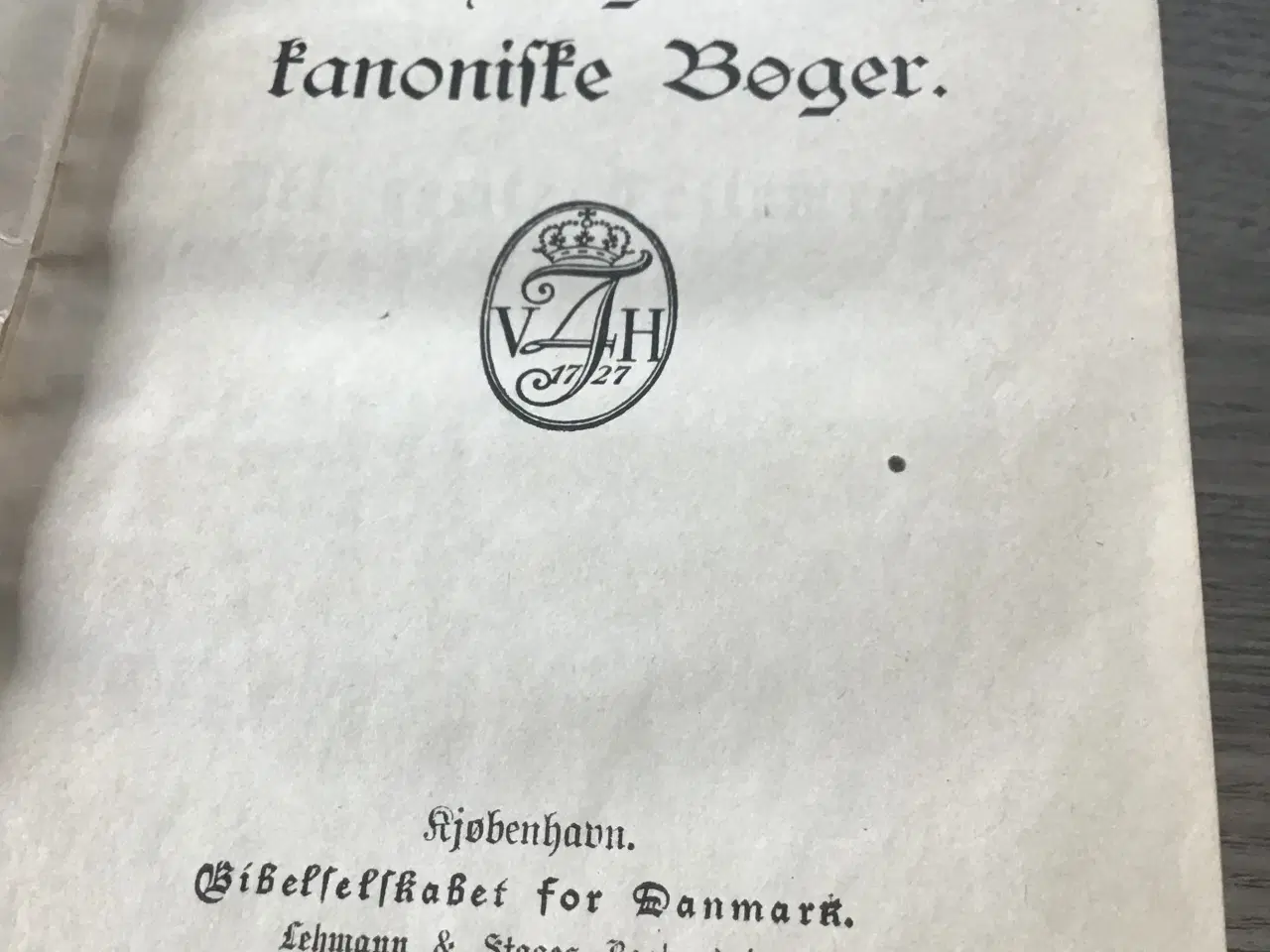 Billede 4 - Bibel fra 1919