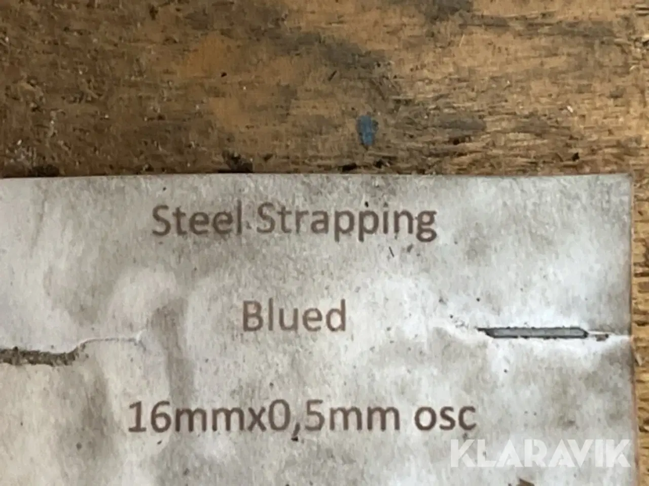 Billede 5 - Stålbånd til strapning Blued - 2 ruller