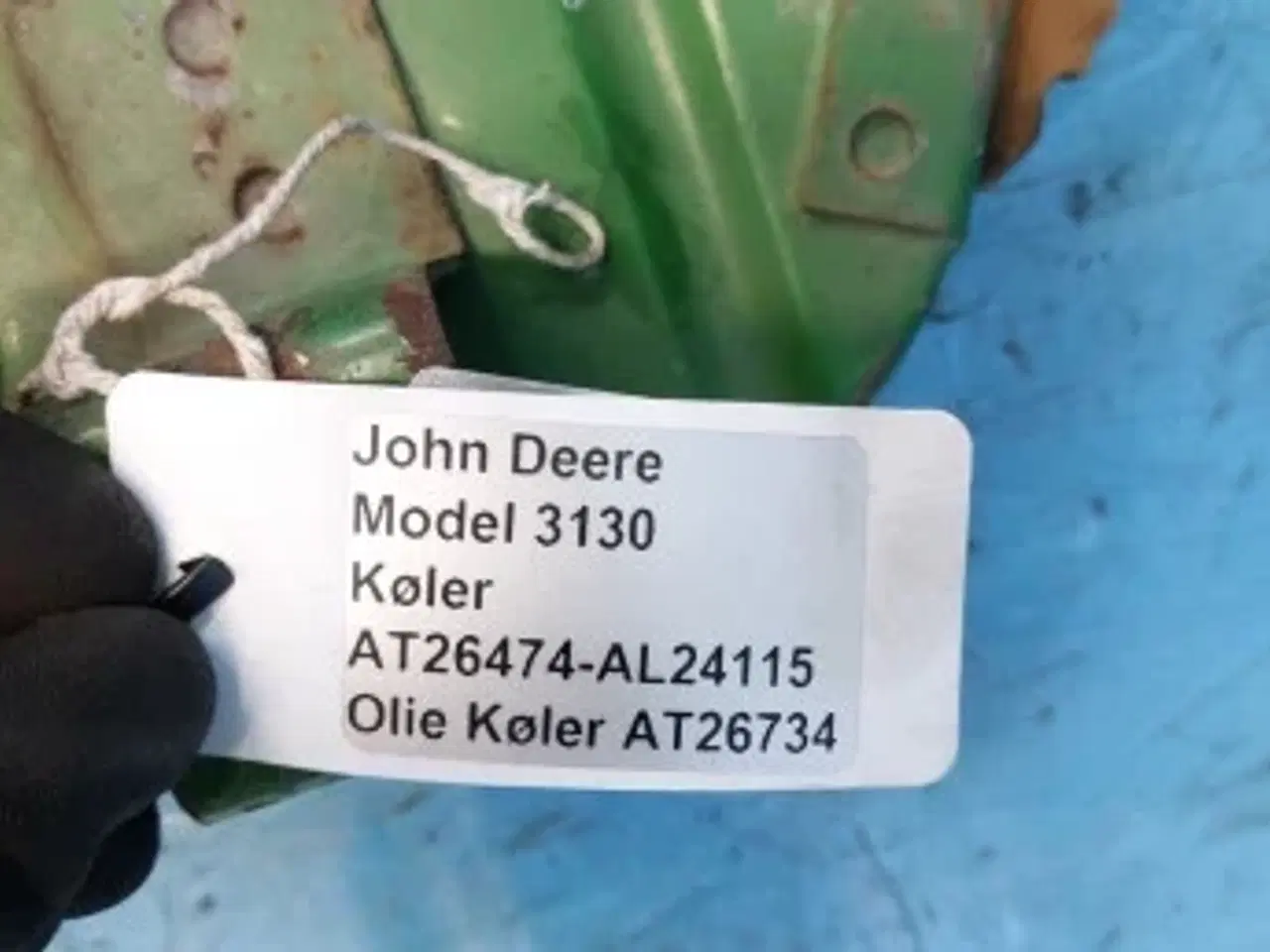 Billede 2 - John Deere 3130 Køler og oliekøler AT26474