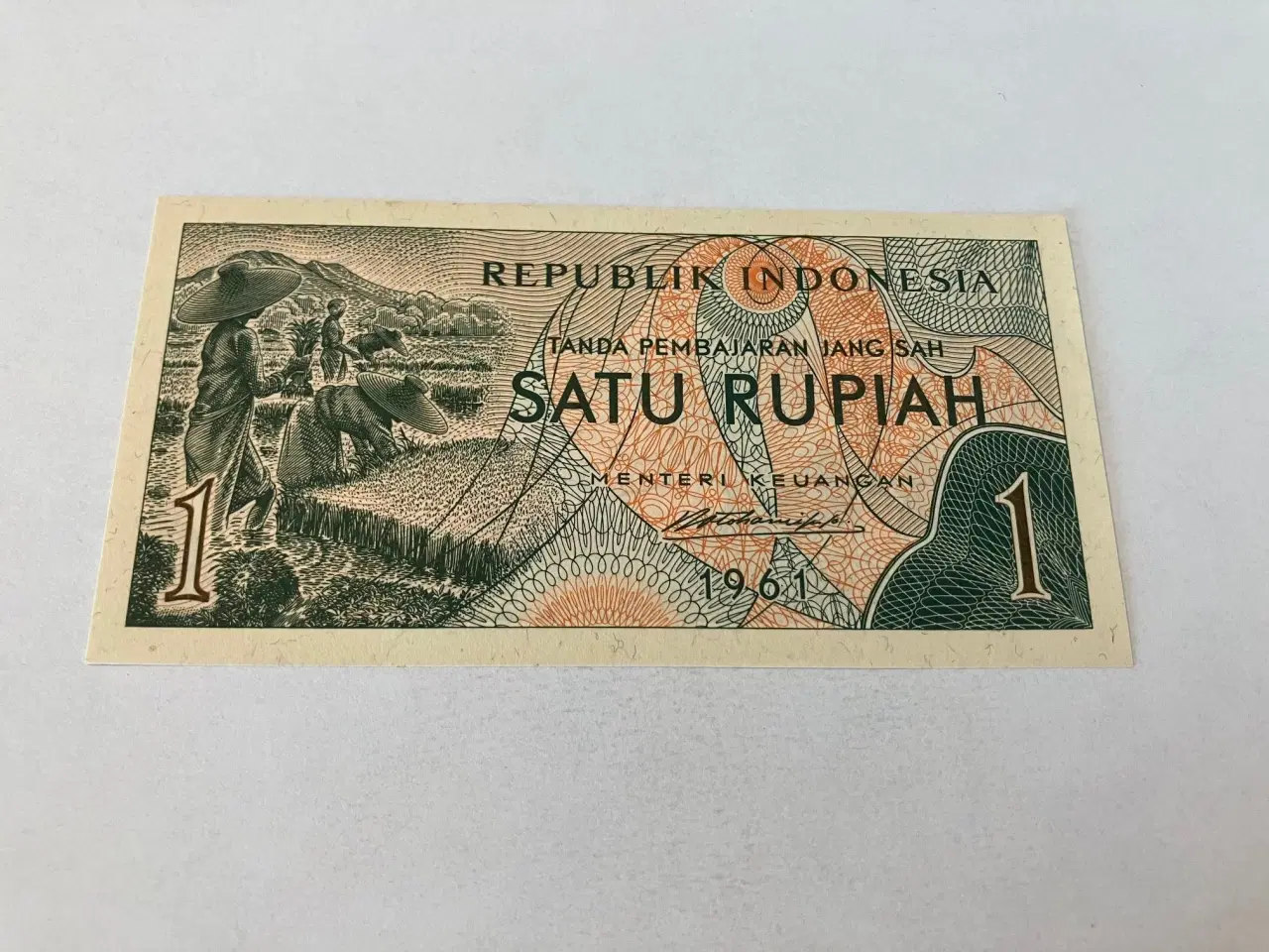 Billede 1 - 1 Rupiah Indonesia 1961