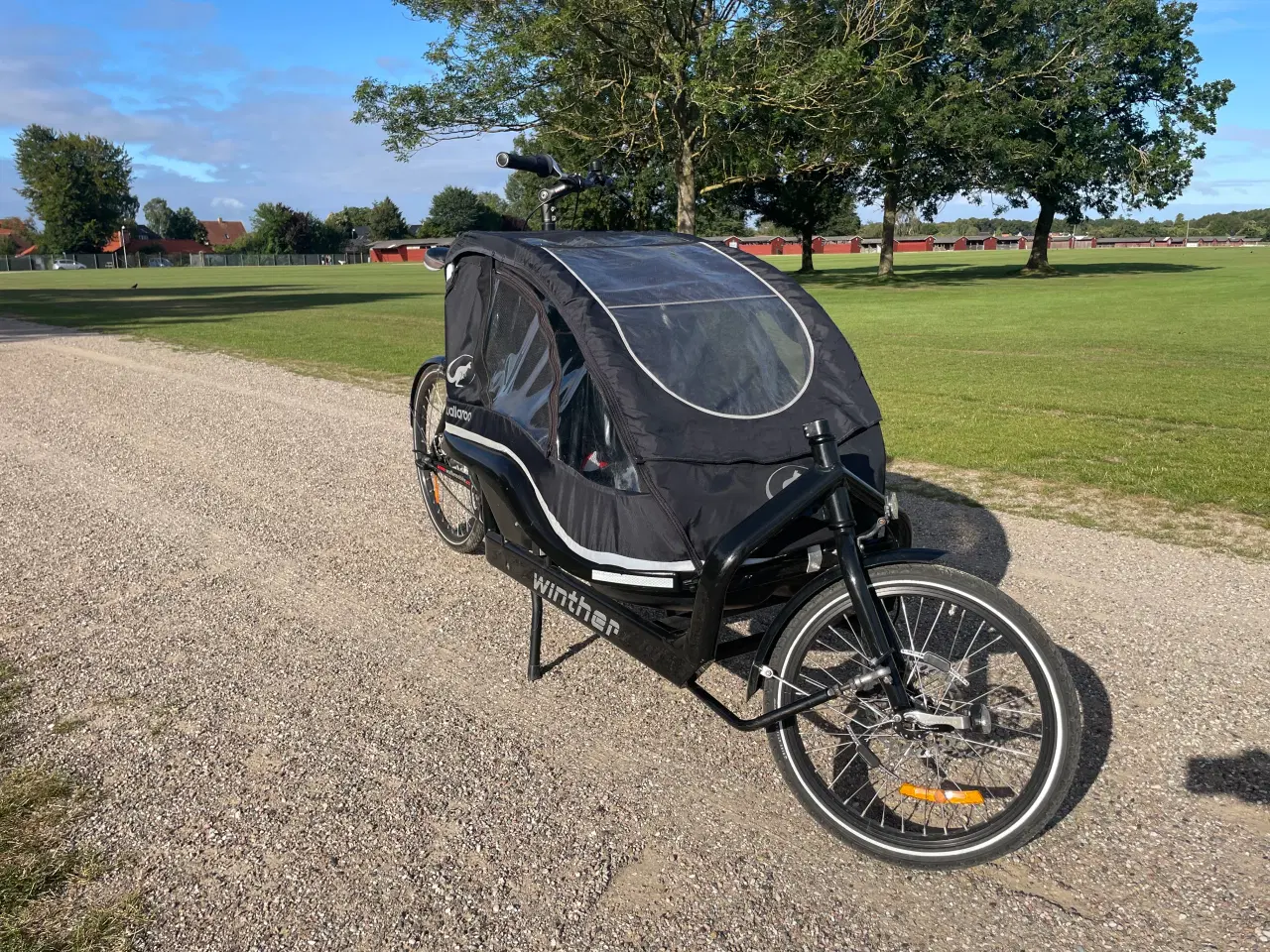Billede 2 - Super velholdt Winther Wallaroo ladcykel 