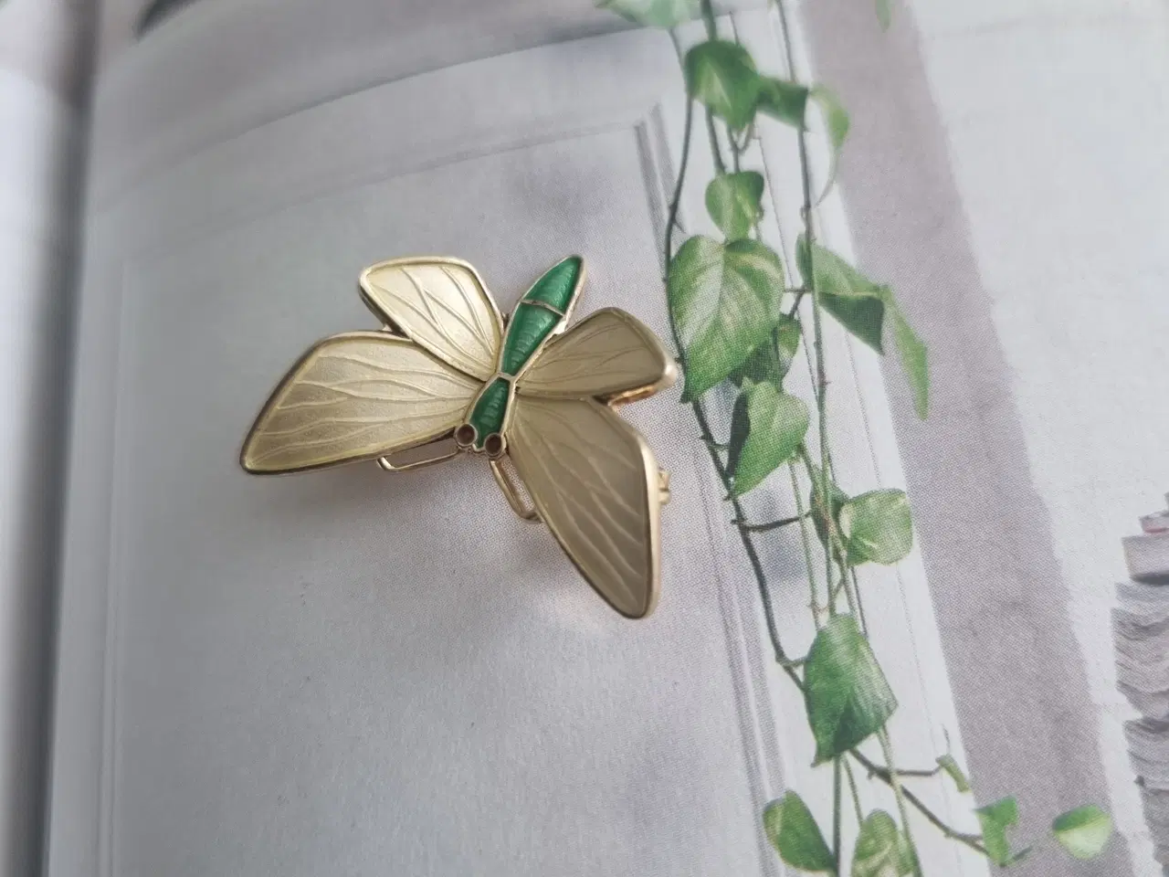 Billede 1 - Sommerfugl Broche