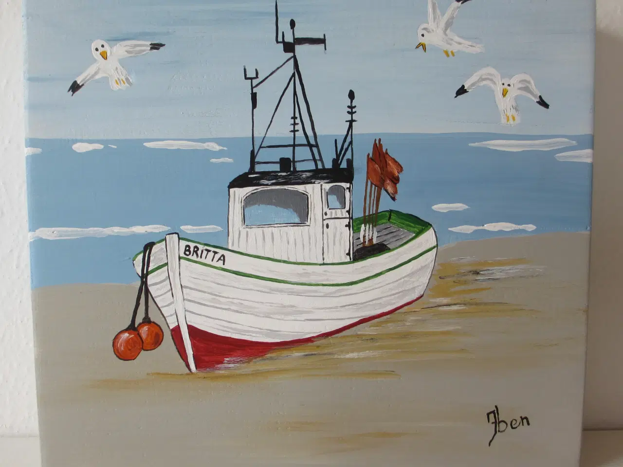 Billede 1 - KUNSTKLODS nr. G 138