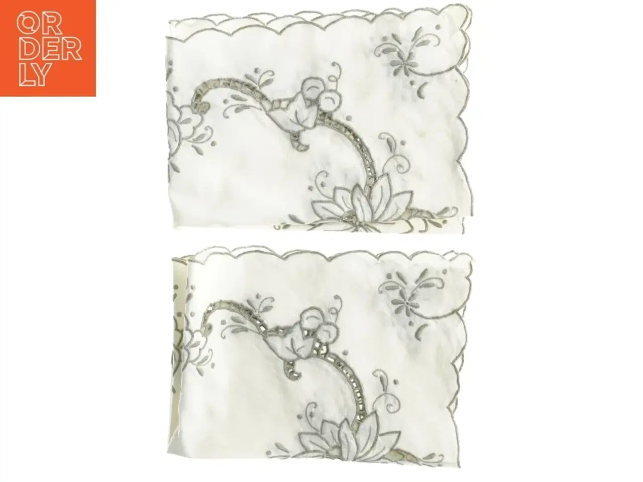 Billede 1 - Broderede duge (str. 47 x 31 cm)