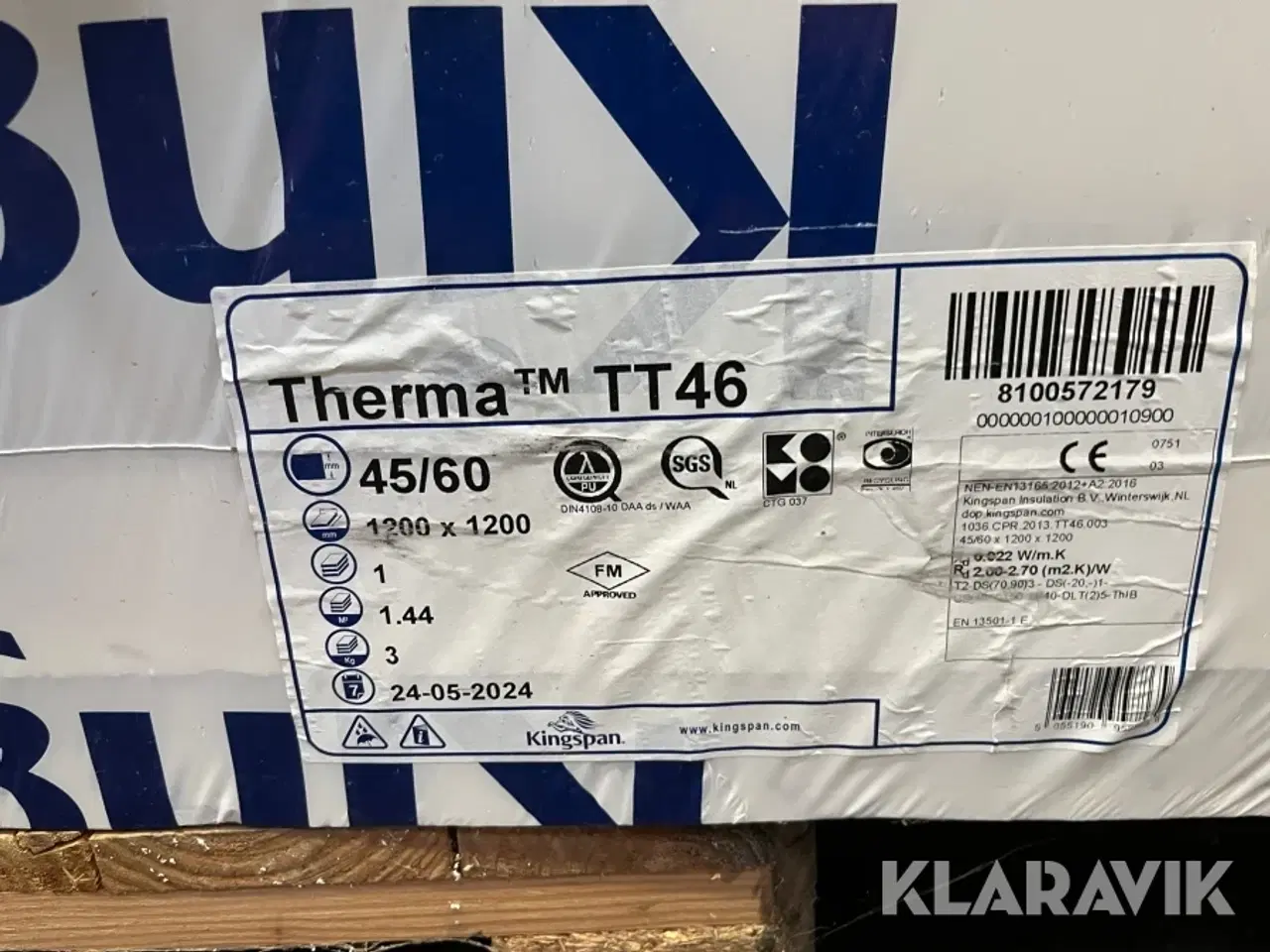 Billede 8 - Isoleringskiler og isoleringsplader Kingspan TT46 og TR26