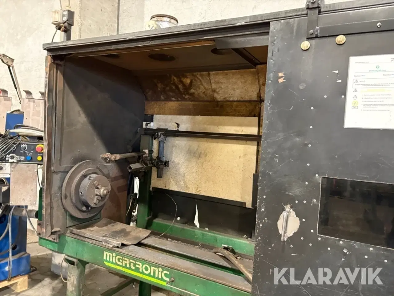 Billede 12 - Indbygget Svejse Drejebænk Migatronic M117