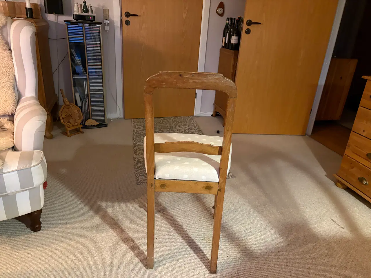 Billede 1 - Original gammel stol.