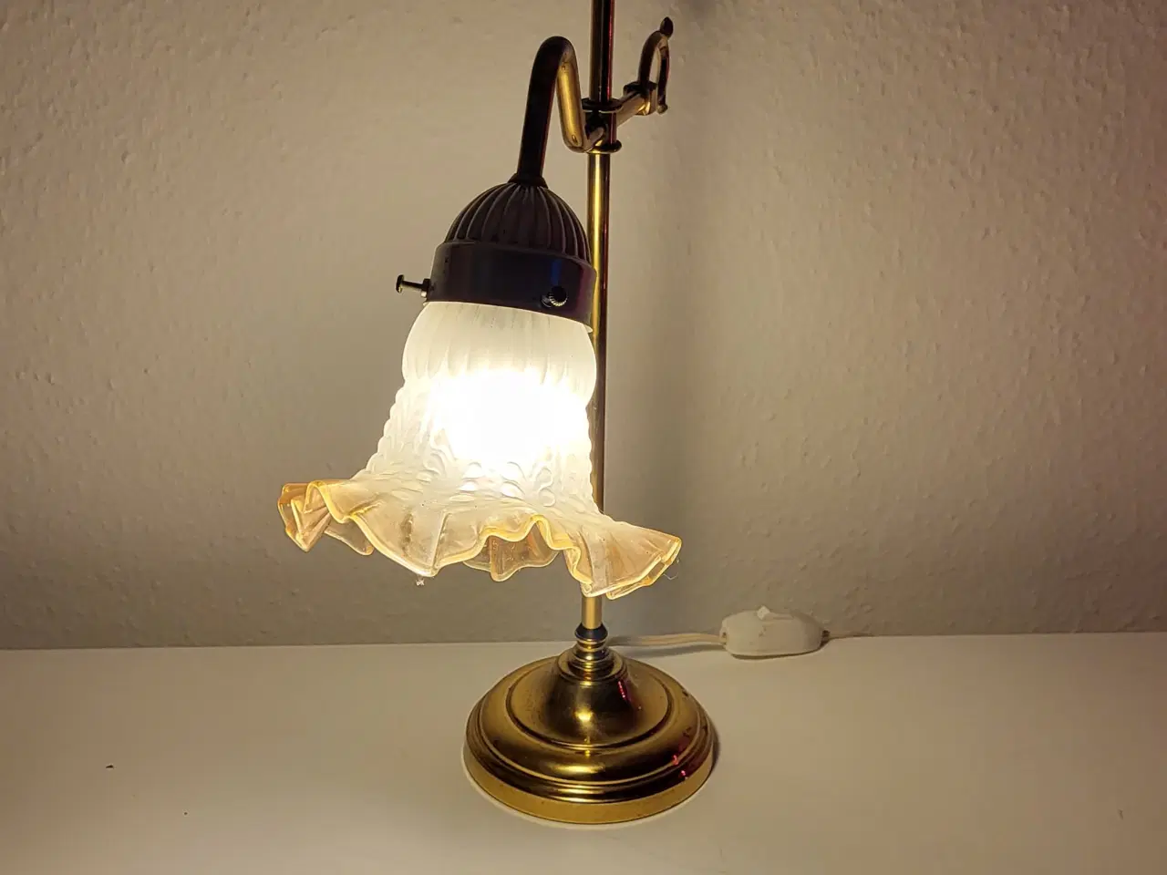 Billede 1 - Messing lampe 