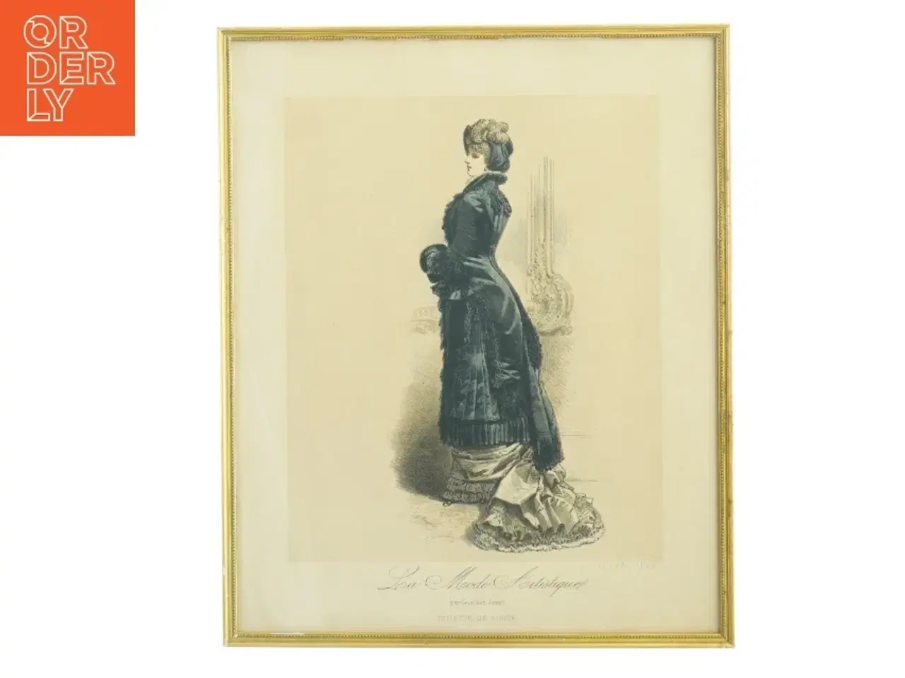 Billede 13 - Vintage modeillustrationer (str. 35 x 28 cm)